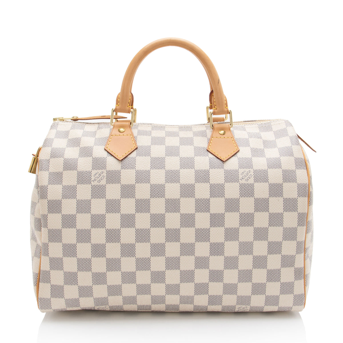 Louis Vuitton Damier Azur Speedy 30 Satchel