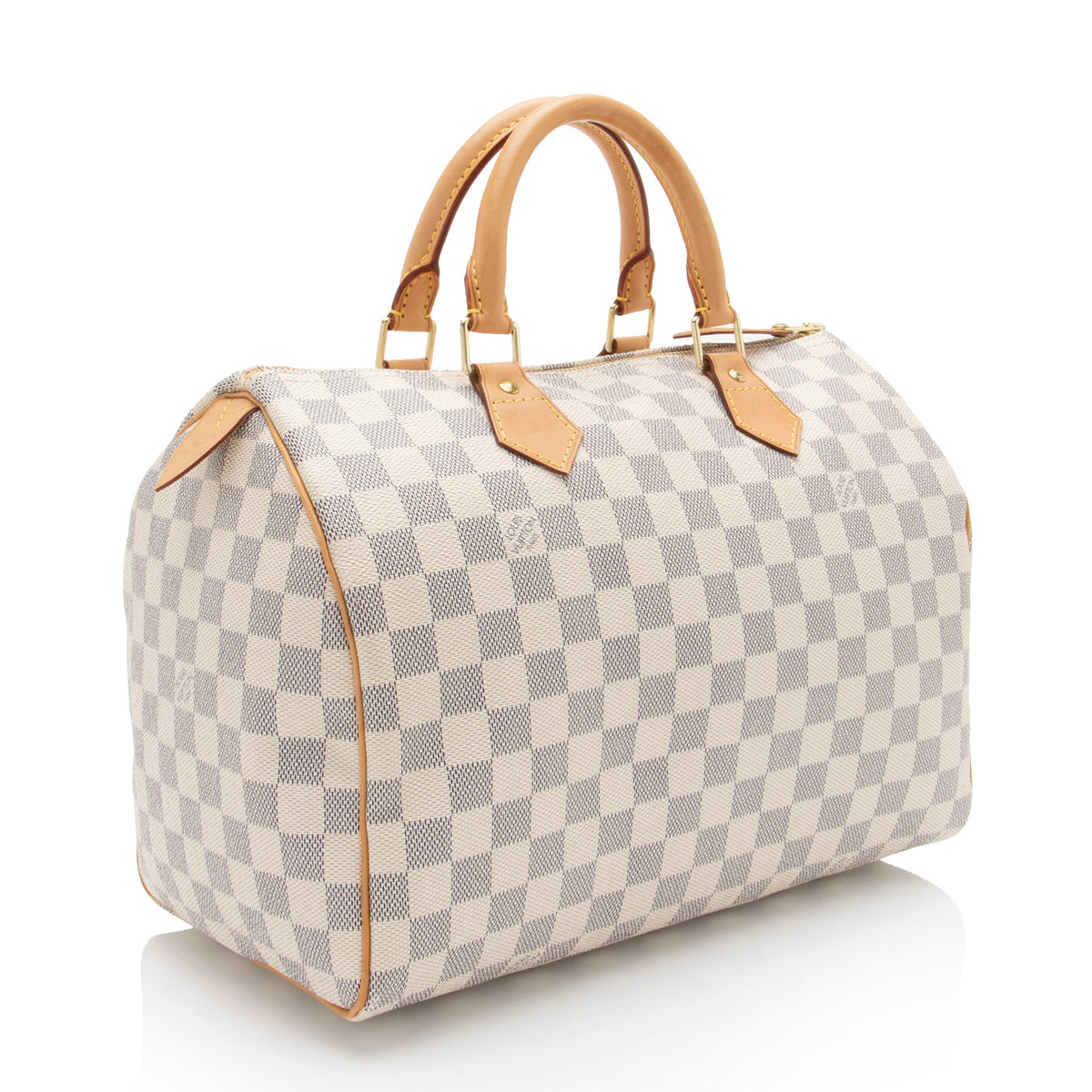 Louis Vuitton Damier Azur Speedy 30 Satchel
