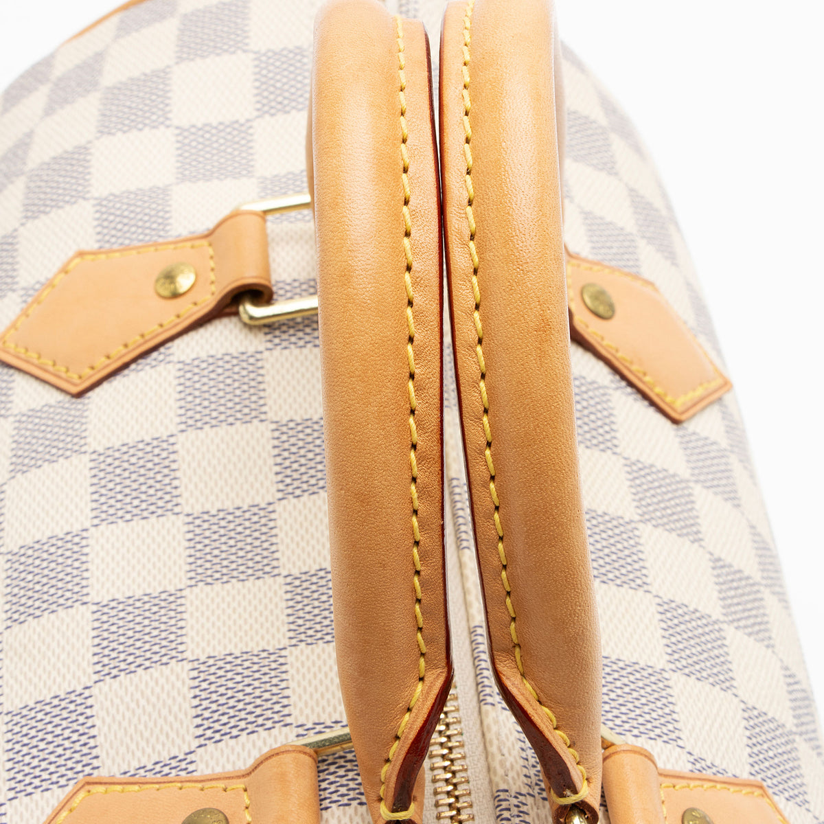 Louis Vuitton Damier Azur Speedy 30 Satchel