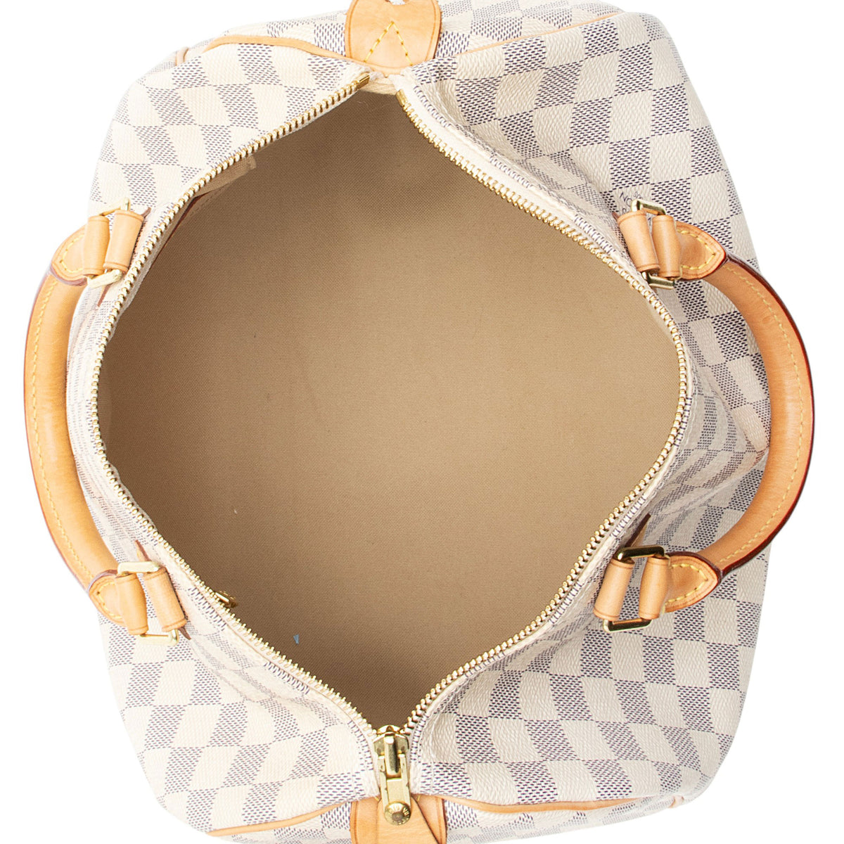 Louis Vuitton Damier Azur Speedy 30 Satchel