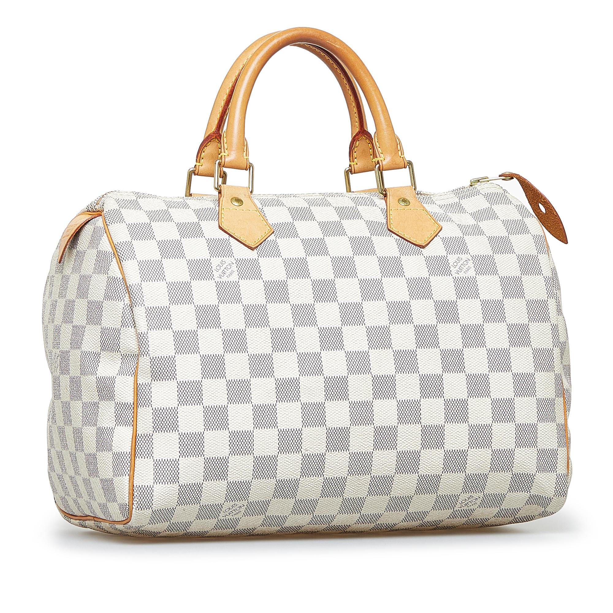 ルイヴィトンspeedy30 Louis Vuitton Speedy 30 in Blanc/White Multicolor (SP0096) - Purse