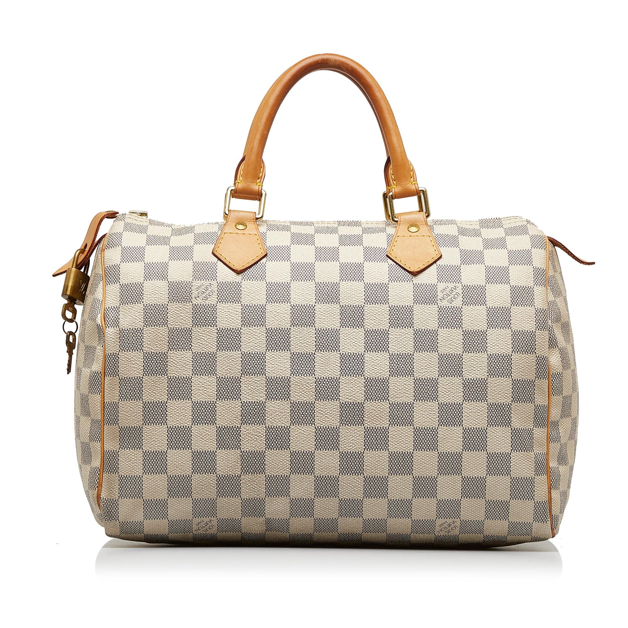 Louis Vuitton Damier Azur Speedy 30 (SHG-vR3YU9)