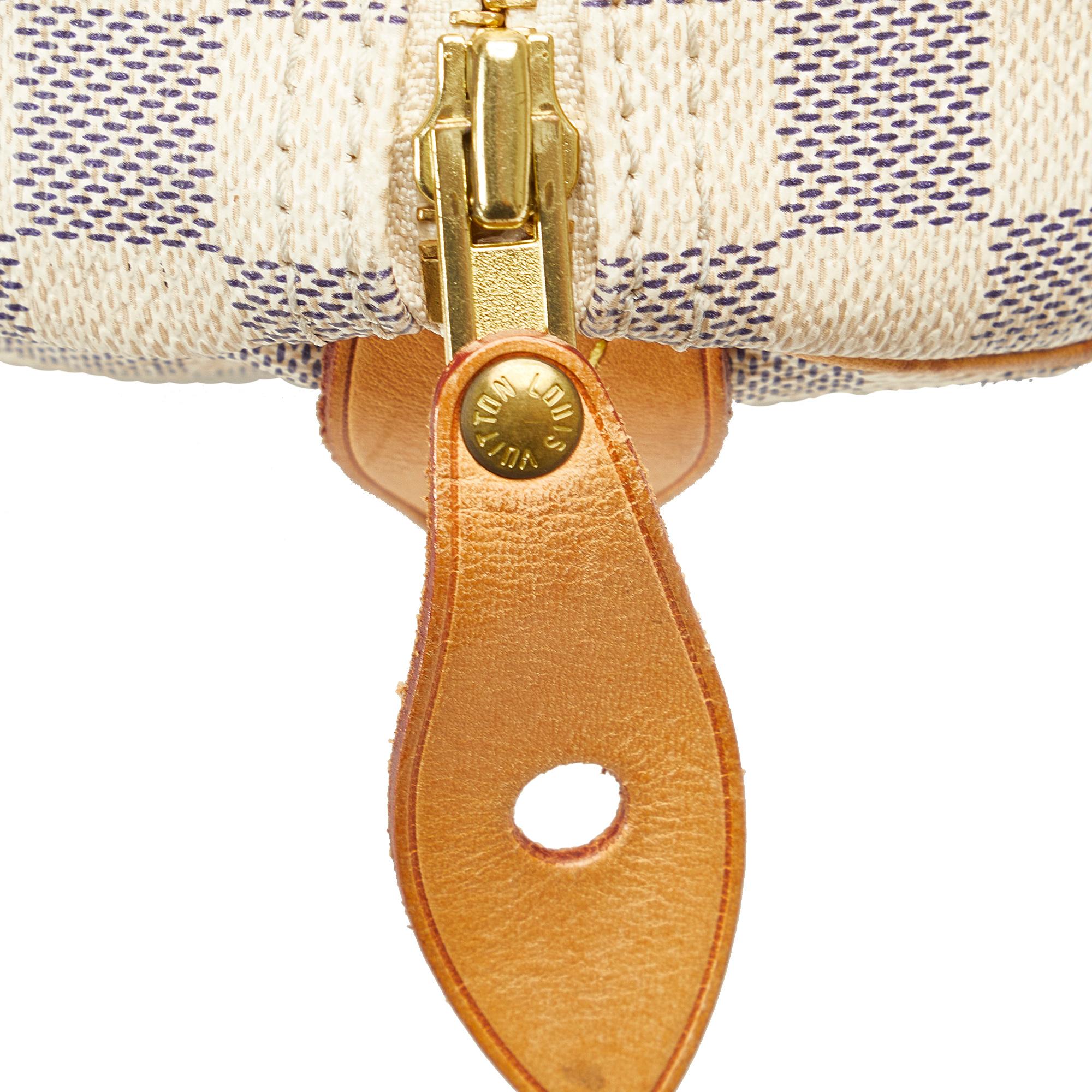 Louis Vuitton Damier Azur Speedy 30 (SHG-vR3YU9)