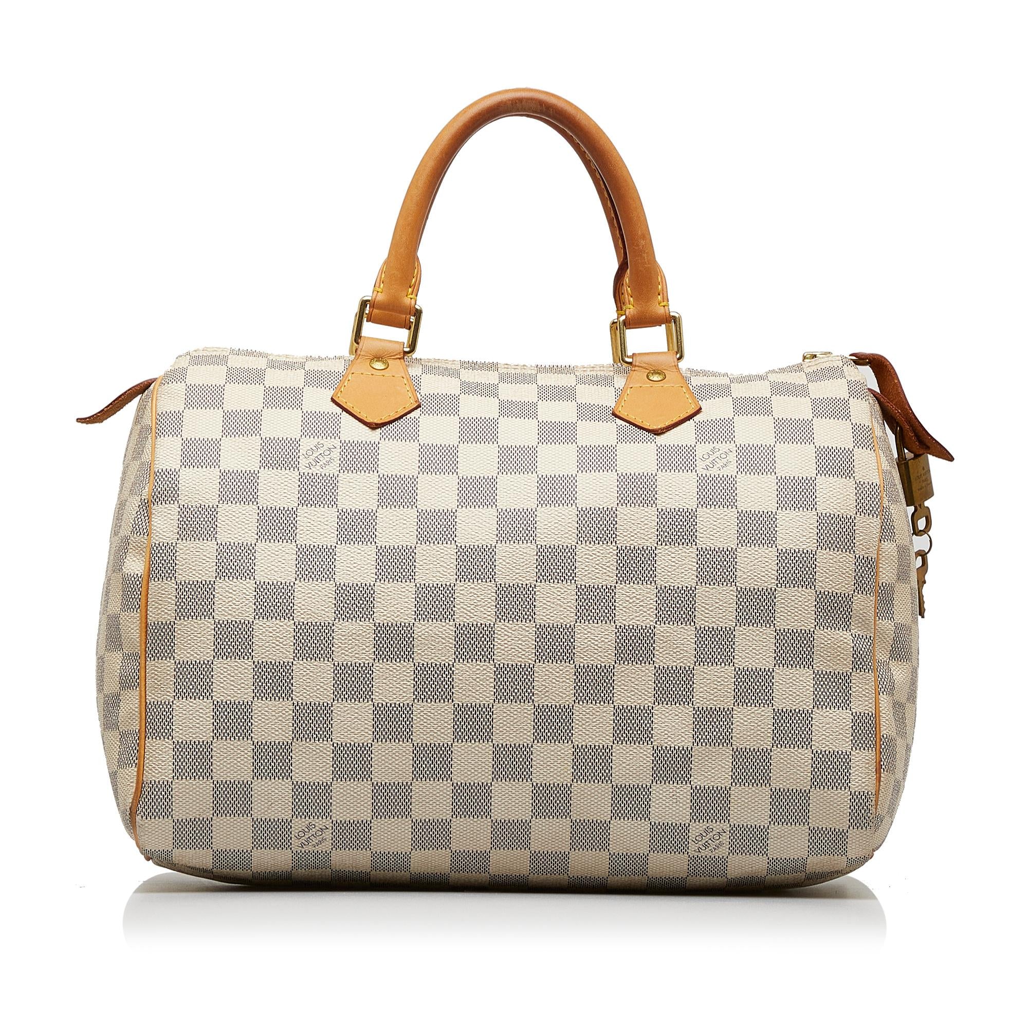 Louis Vuitton Damier Azur Speedy 30 (SHG-vR3YU9)
