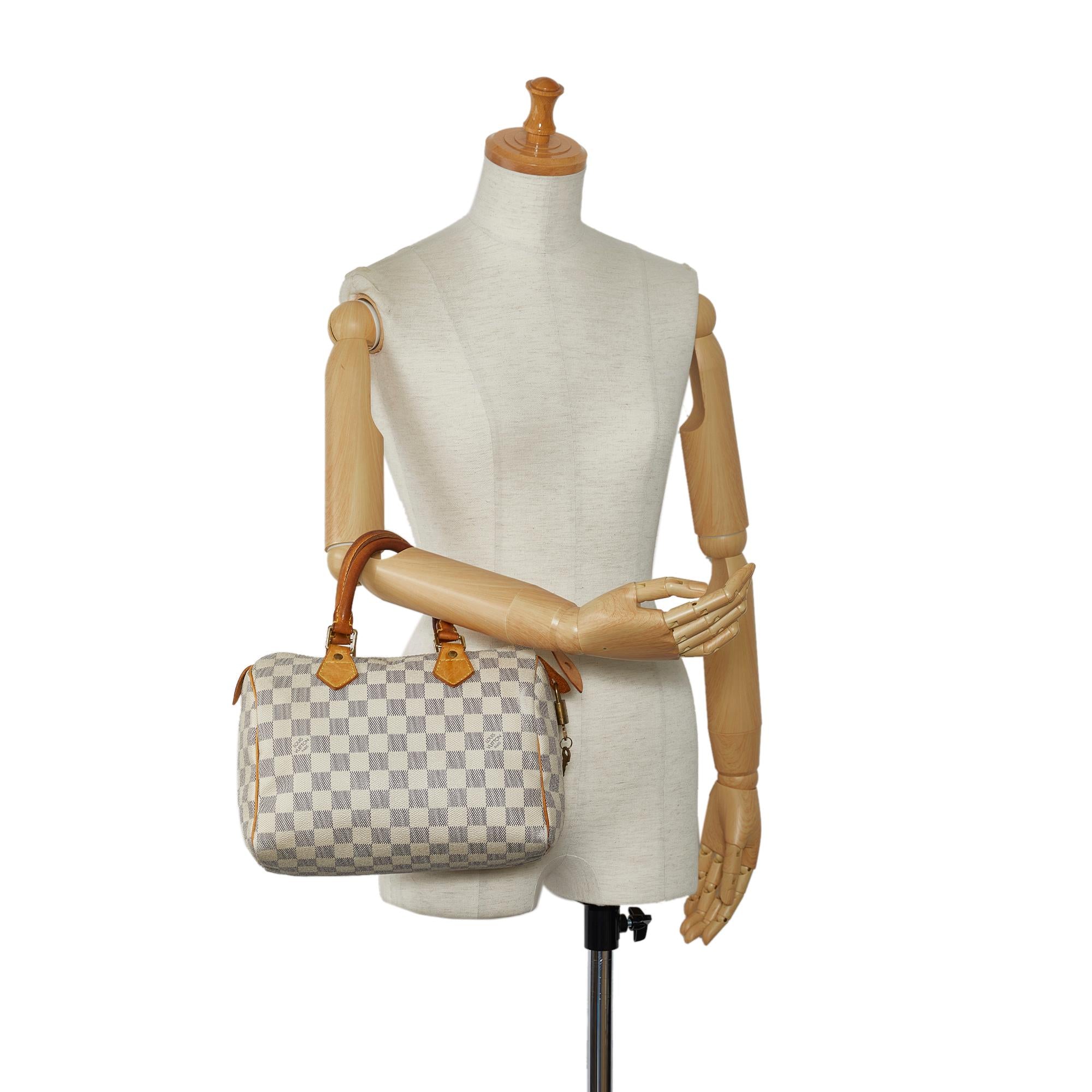 Louis Vuitton Damier Azur Speedy 30 (SHG-kaJ9aR)
