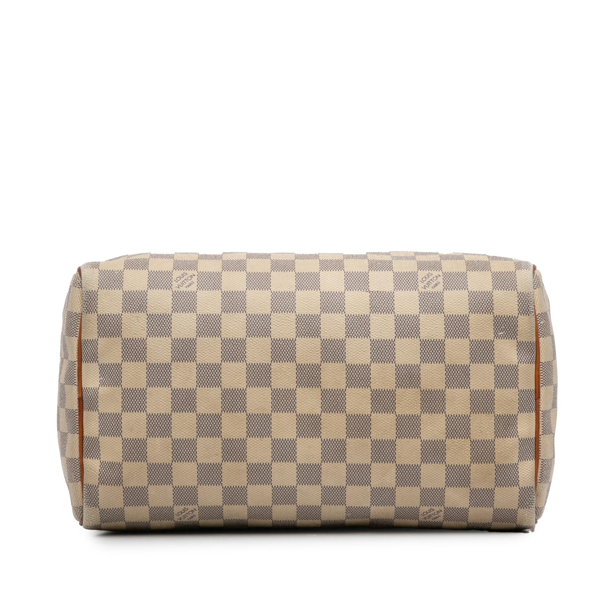 Louis Vuitton Damier Azur Speedy 30 (SHG-VRFINs)