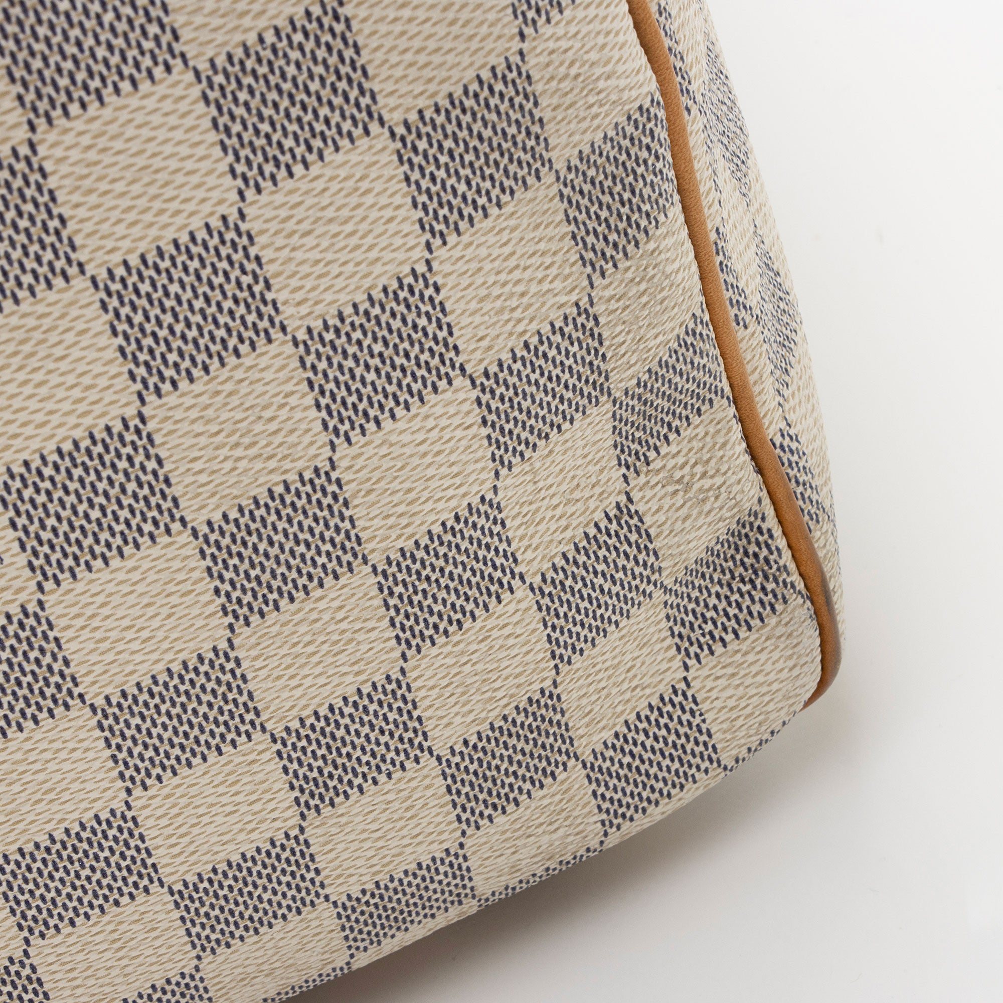 Louis Vuitton Damier Azur Speedy 35 Satchel (SHF-eWgCTI)