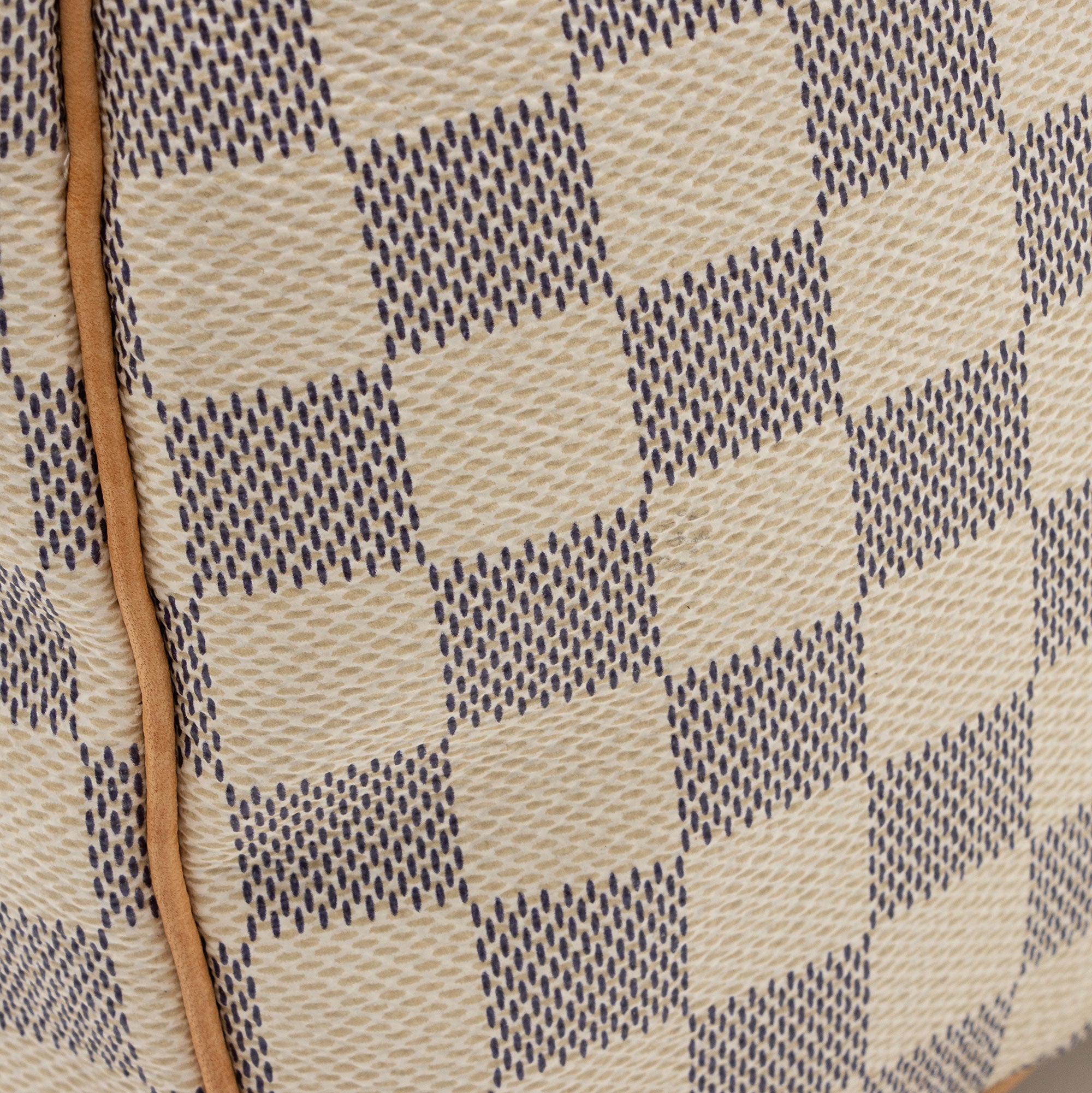 Louis Vuitton Damier Azur Speedy 35 Satchel (SHF-Sjma9Y)