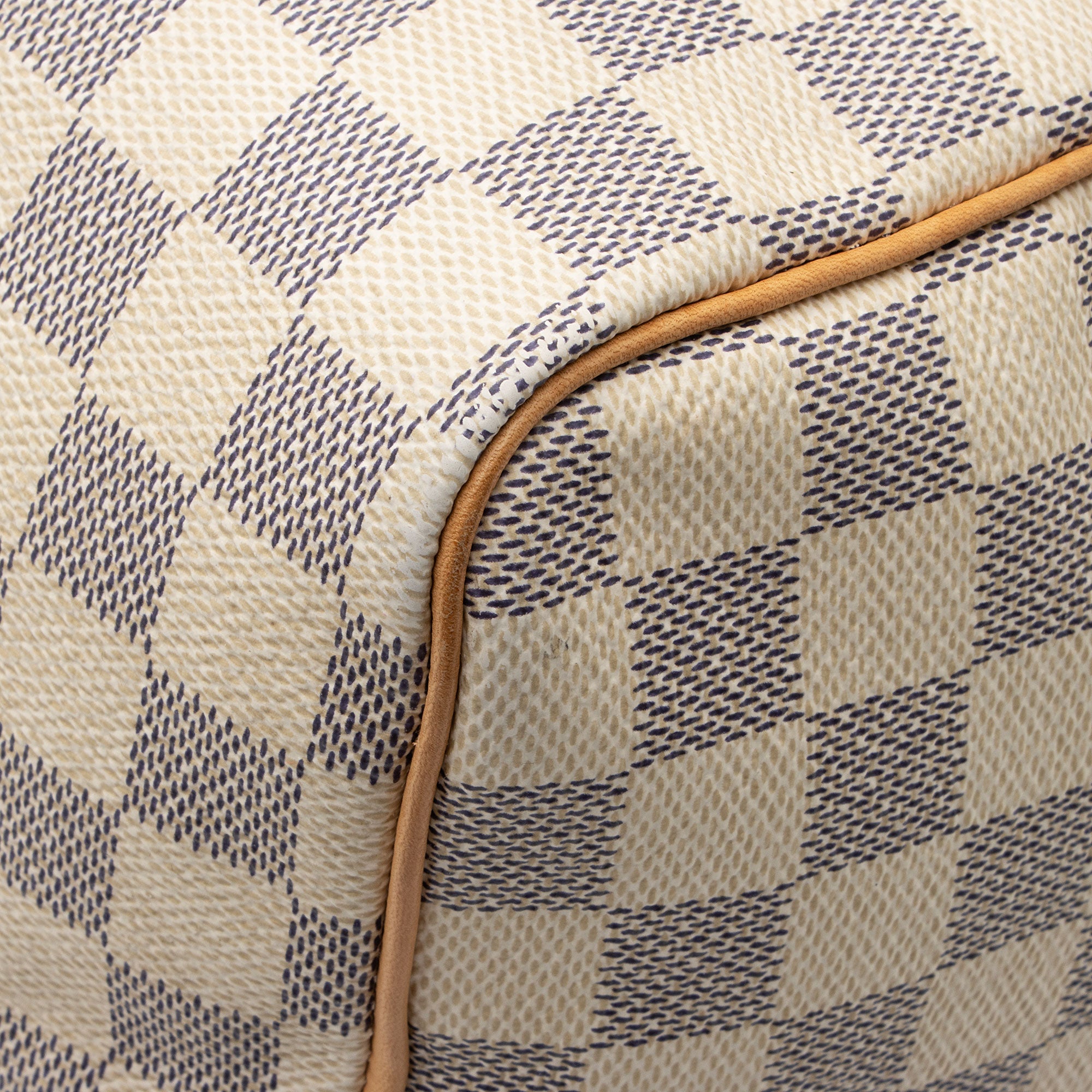 Louis Vuitton Damier Azur Speedy 35 Satchel (SHF-Sjma9Y)