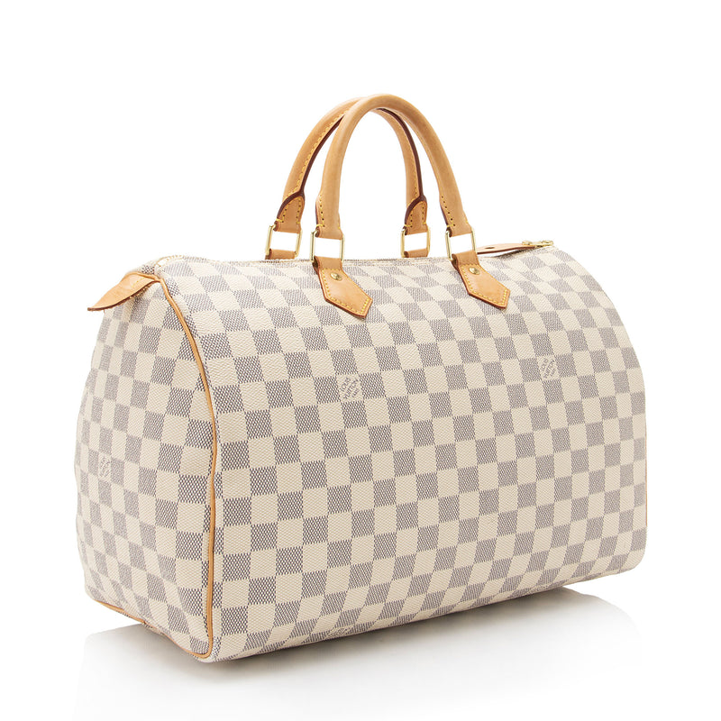 Louis Vuitton Damier Azur Speedy 35 Bag