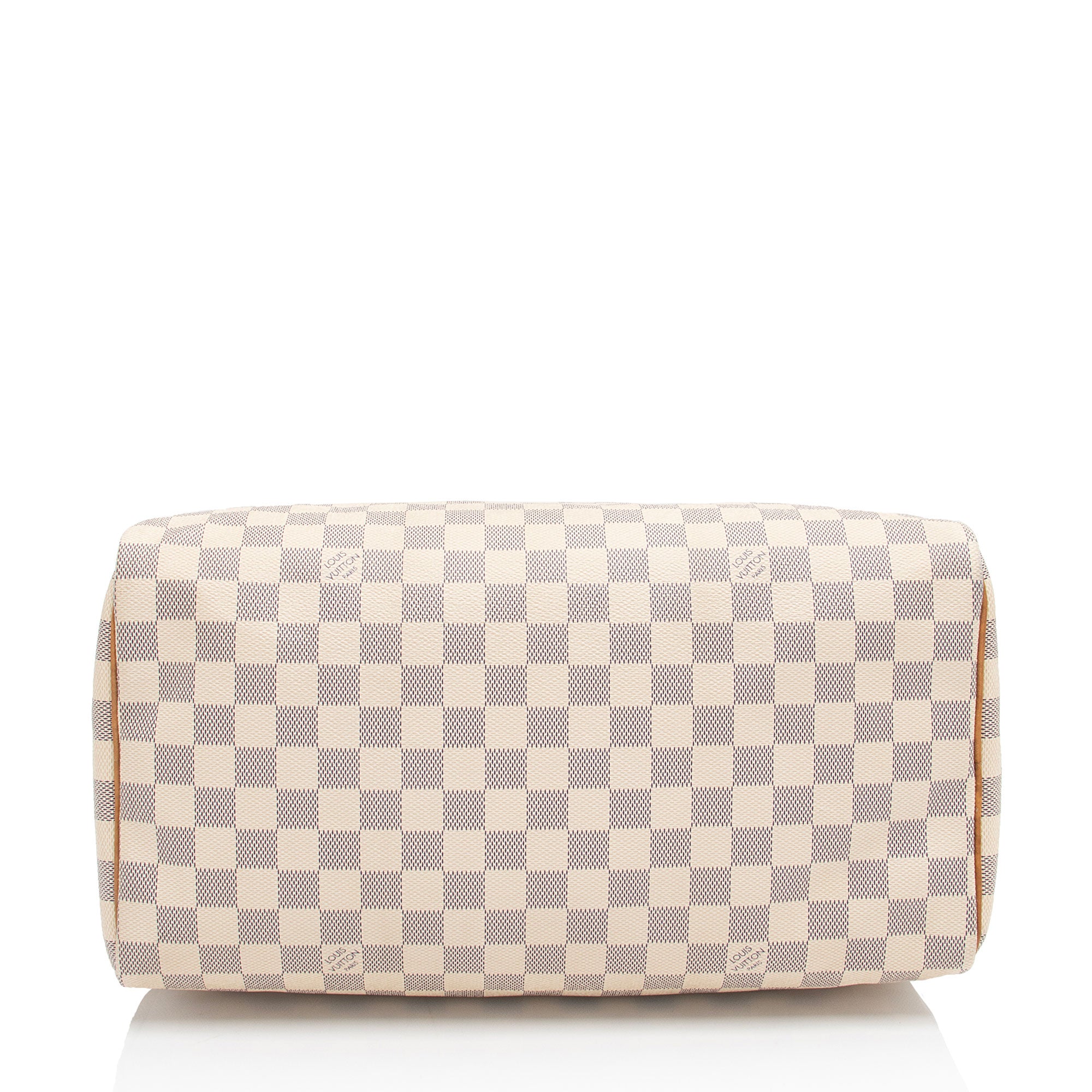 Louis Vuitton Damier Azur Speedy 35 Satchel (SHF-9Vy8ov)