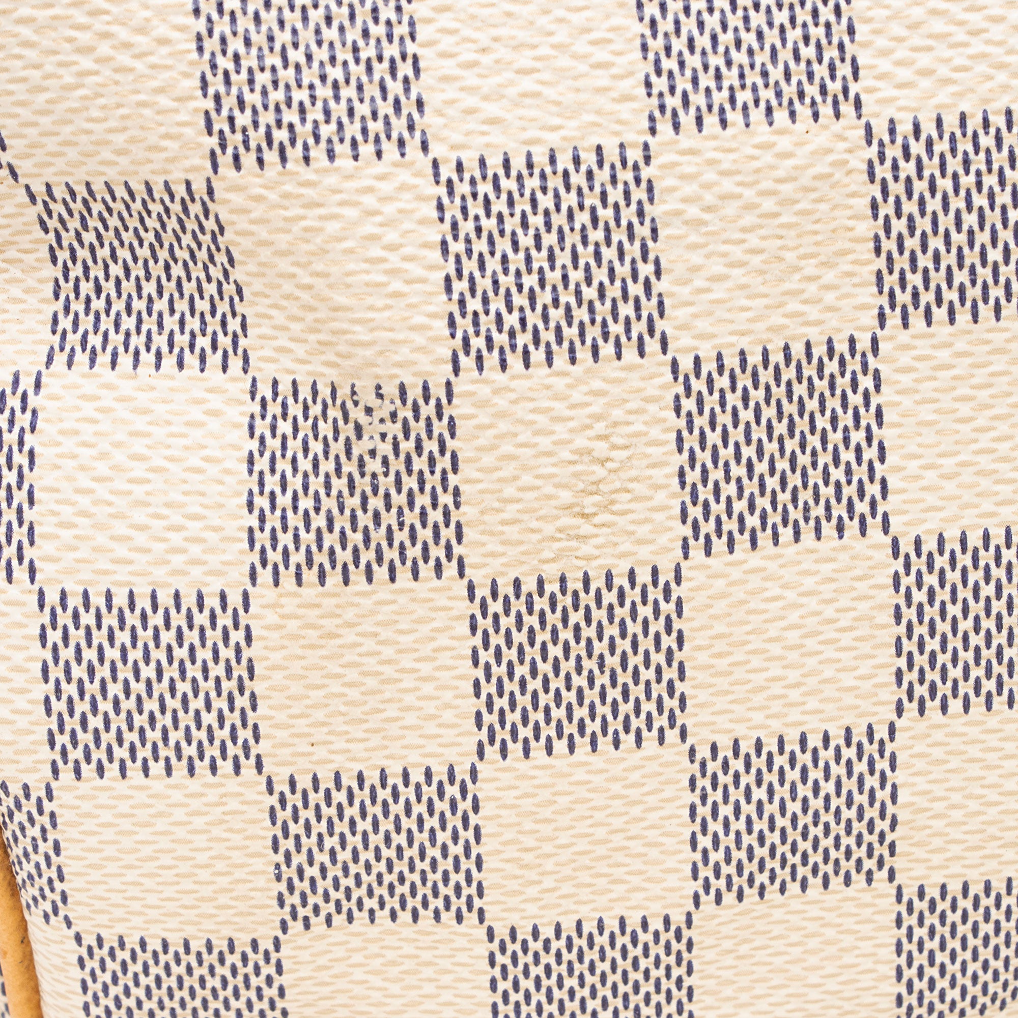 Louis Vuitton Damier Azur Speedy 35 Satchel