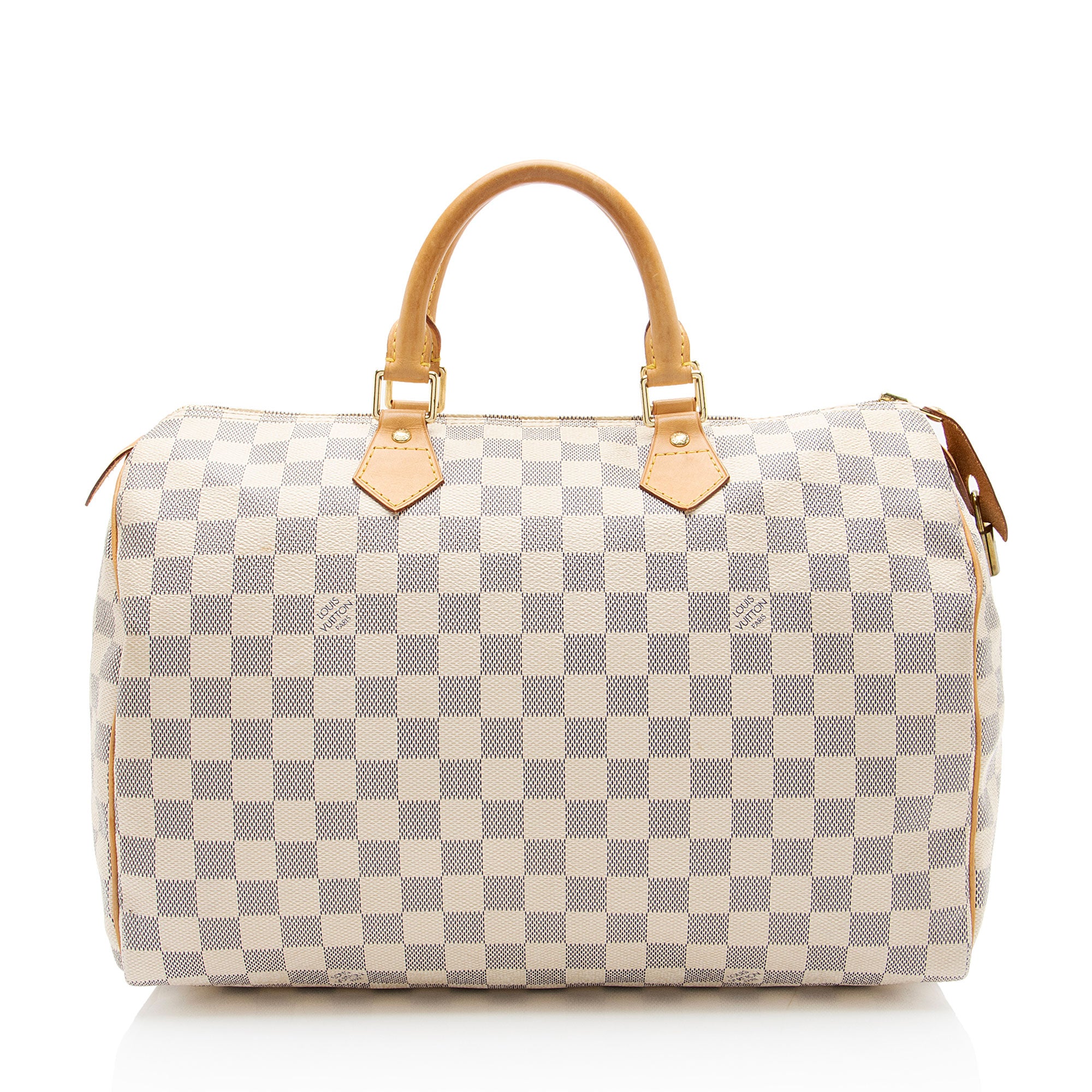 Louis Vuitton Damier Azur Speedy 35 Satchel