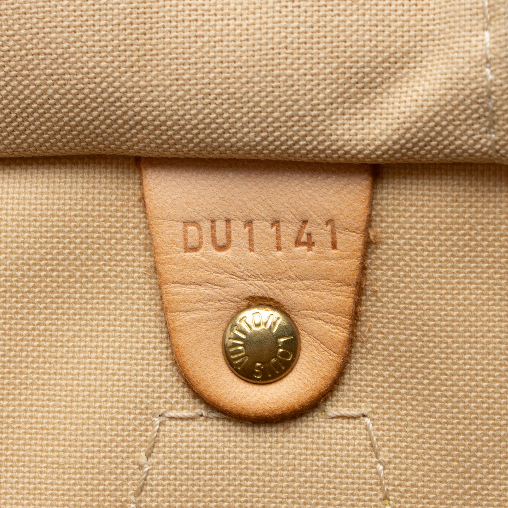 Louis Vuitton Damier Azur Speedy 35 Satchel