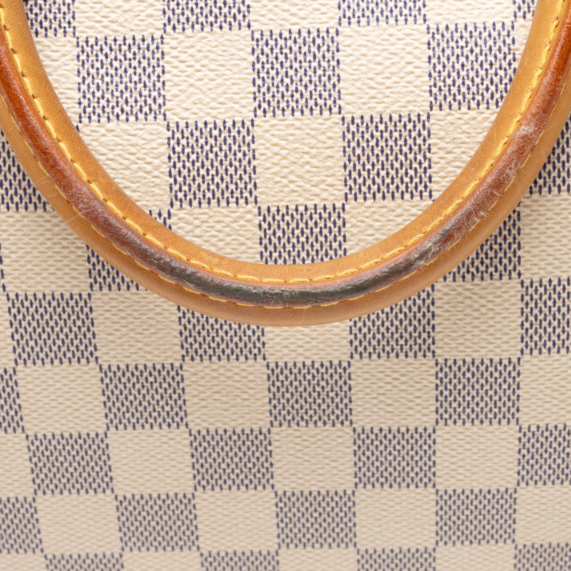Louis Vuitton Damier Azur Speedy 35 Satchel