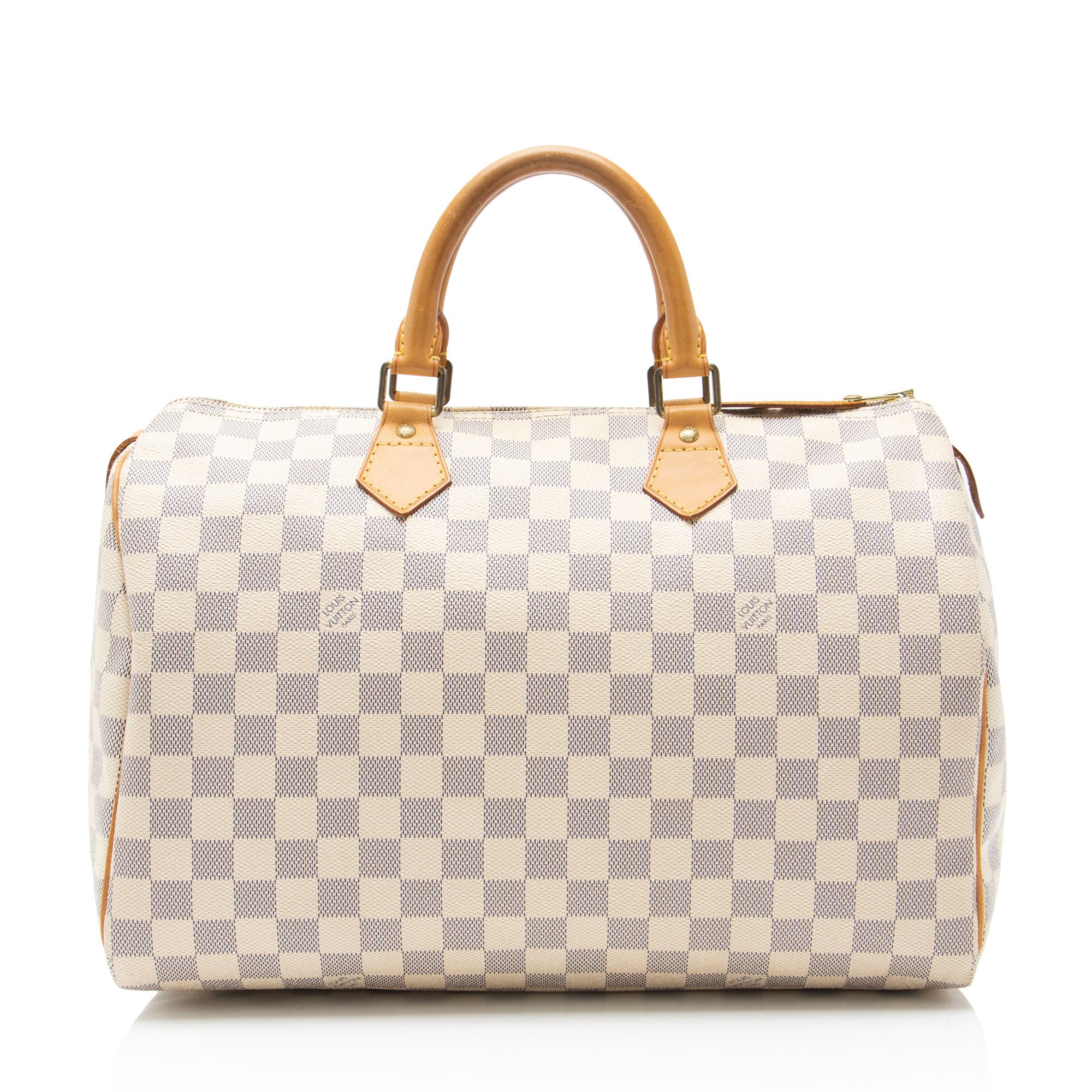 Louis Vuitton Damier Azur Speedy 35 Satchel