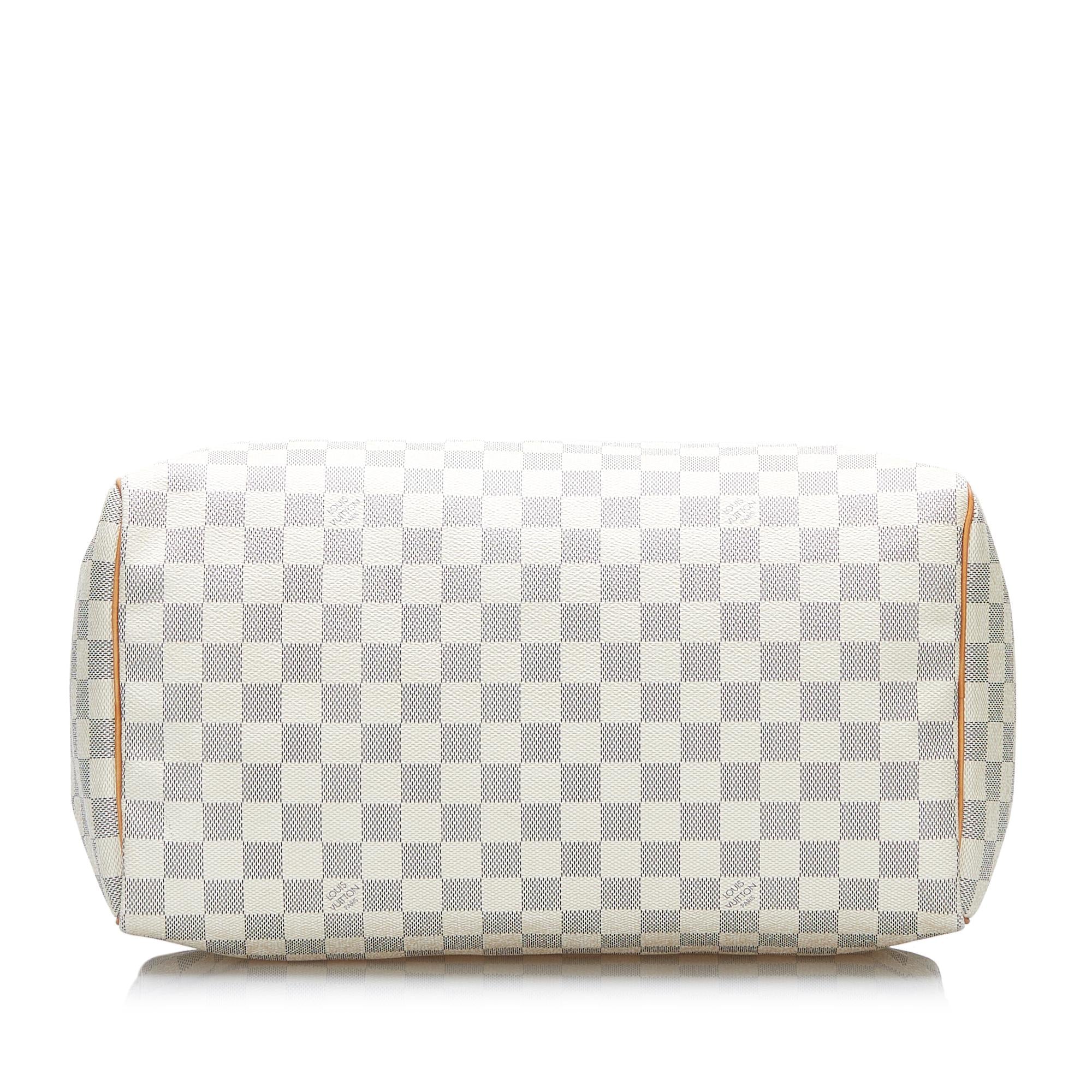 Louis Vuitton Damier Azur Speedy 35 (SHG-tygh9g)