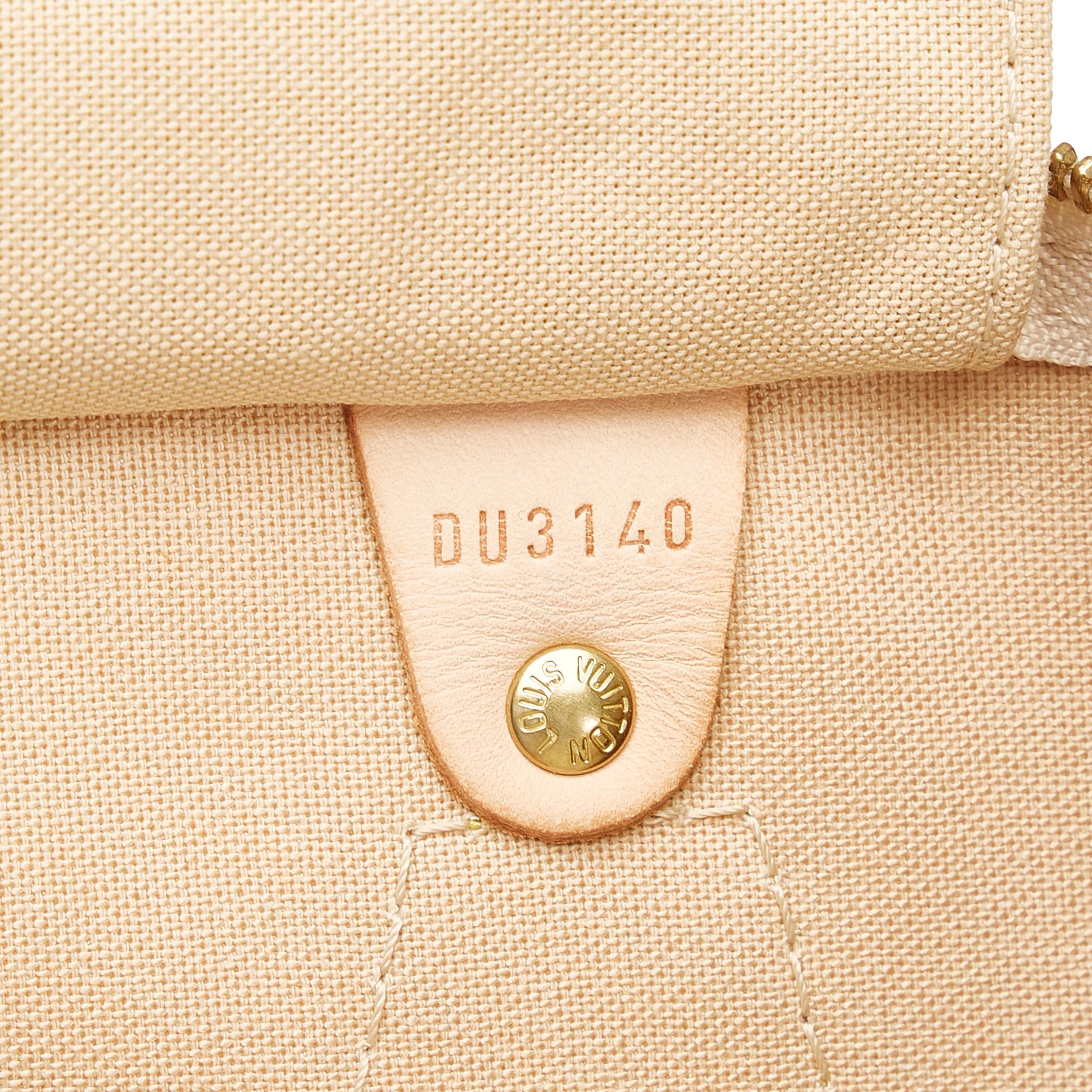 Louis Vuitton Damier Azur Speedy 35 (SHG-tygh9g)