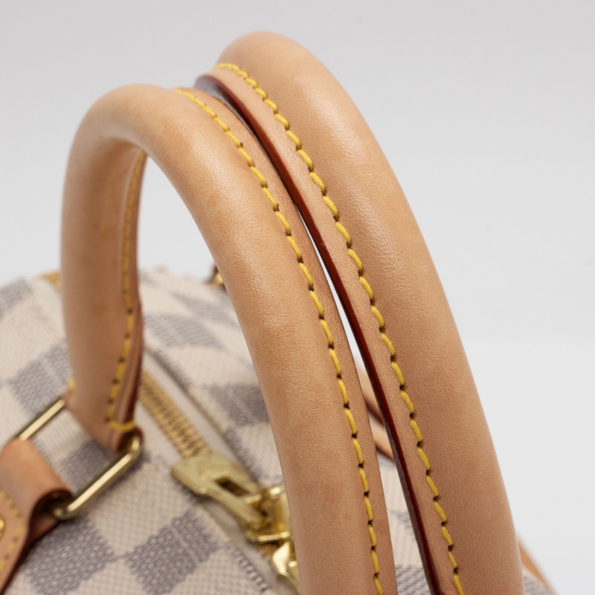 Louis Vuitton Damier Azur Speedy Bandouliere 25 Satchel (SHF-CfGVyC)