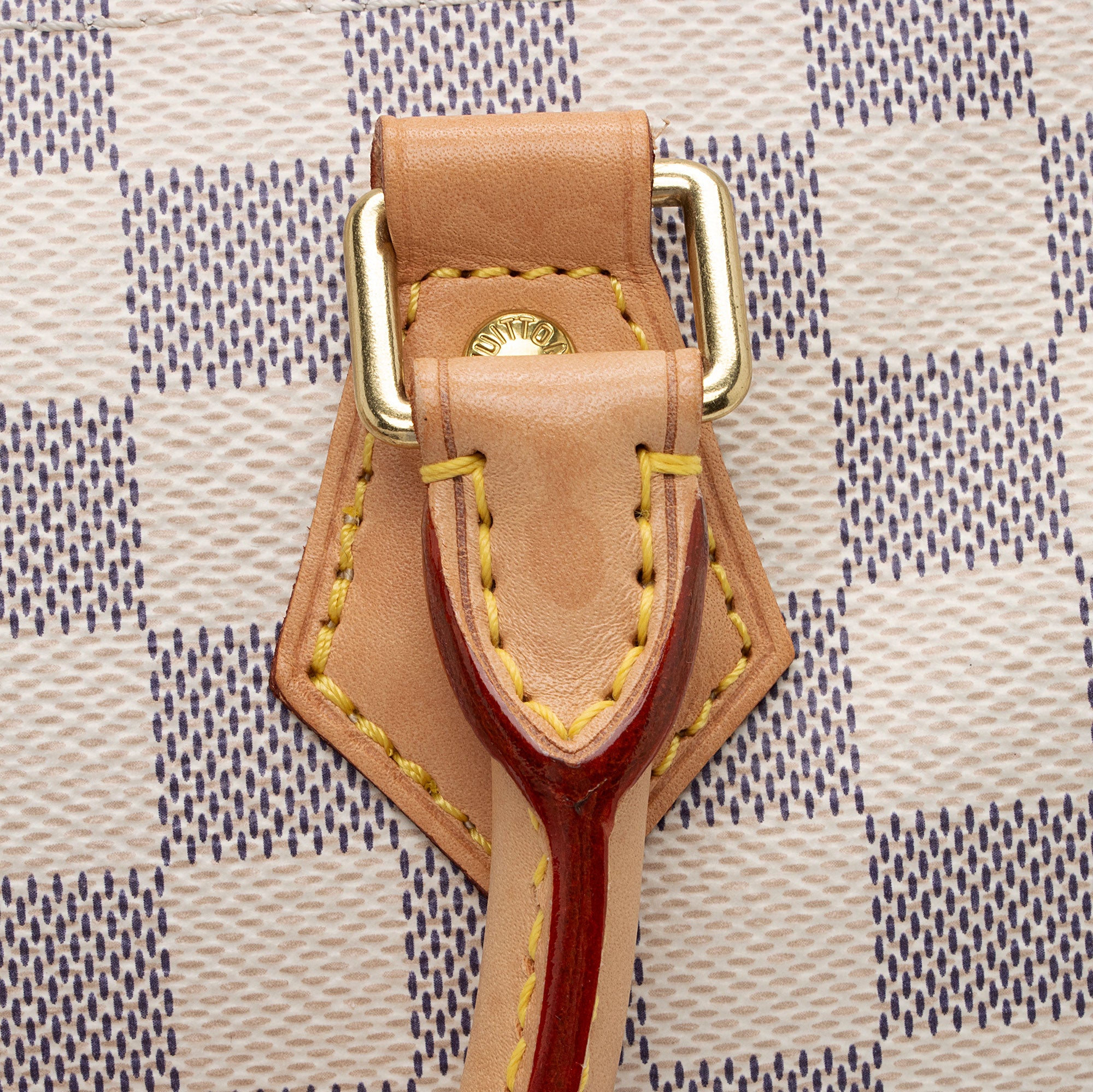 Louis Vuitton Damier Azur Speedy Bandouliere 25 Satchel (SHF-CfGVyC)