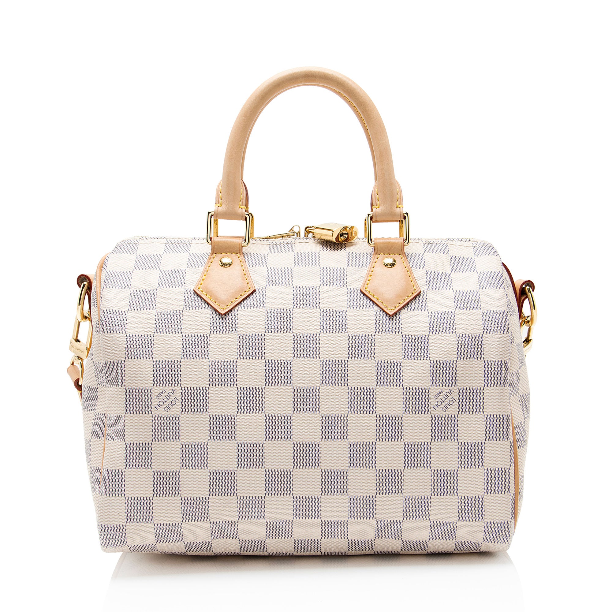Louis Vuitton Damier Azur Speedy Bandouliere 25 Satchel