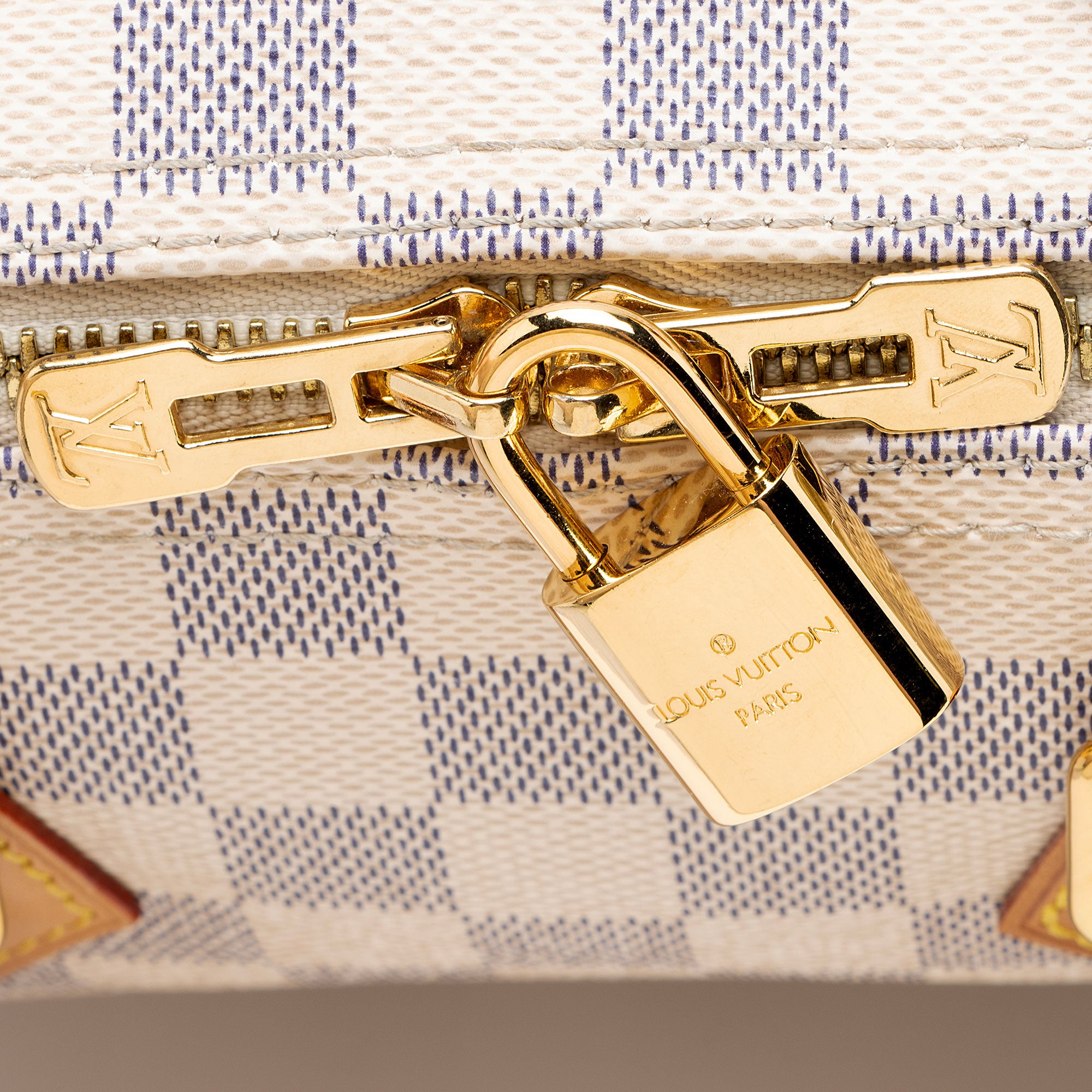 Louis Vuitton Damier Azur Speedy Bandouliere 25 Satchel