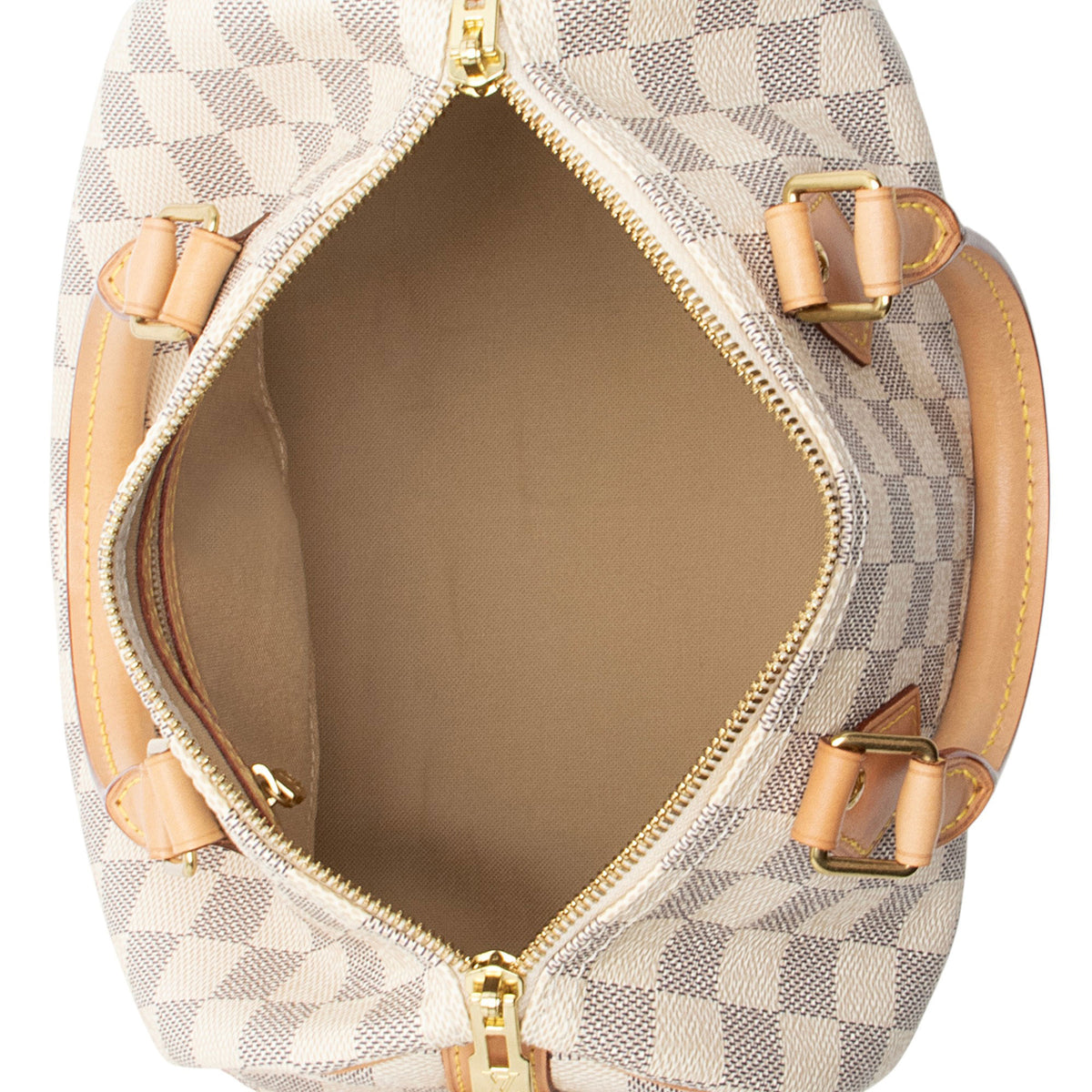Louis Vuitton Damier Azur Speedy Bandouliere 25 Satchel