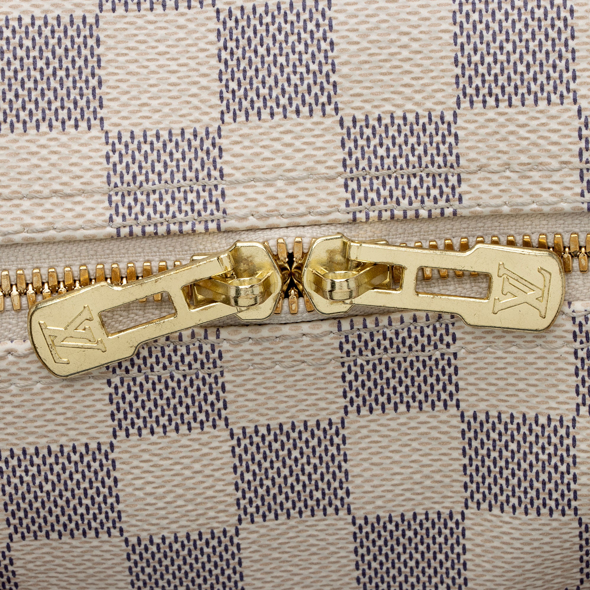 Louis Vuitton Damier Azur Speedy Bandouliere 30 Satchel (SHF-f3mAUf)
