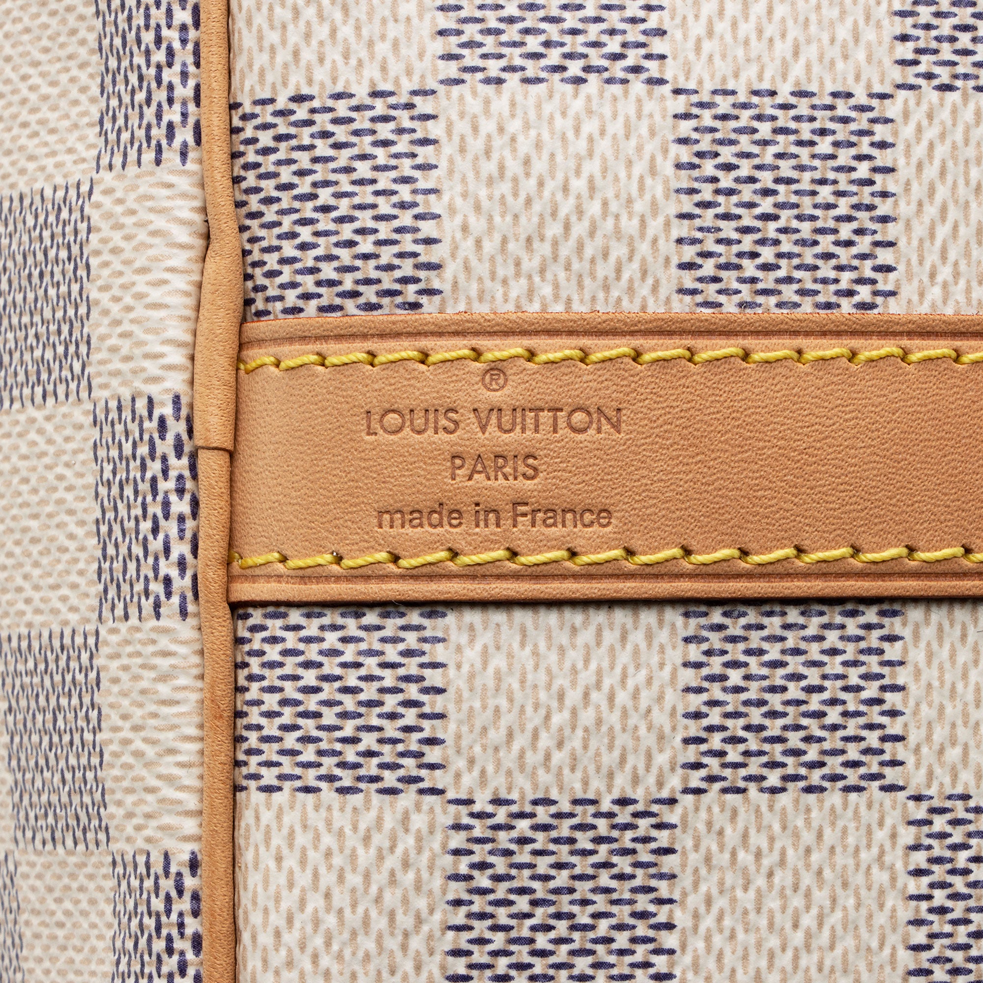 Louis Vuitton Damier Azur Speedy Bandouliere 30 Satchel (SHF-uLQ8b7)