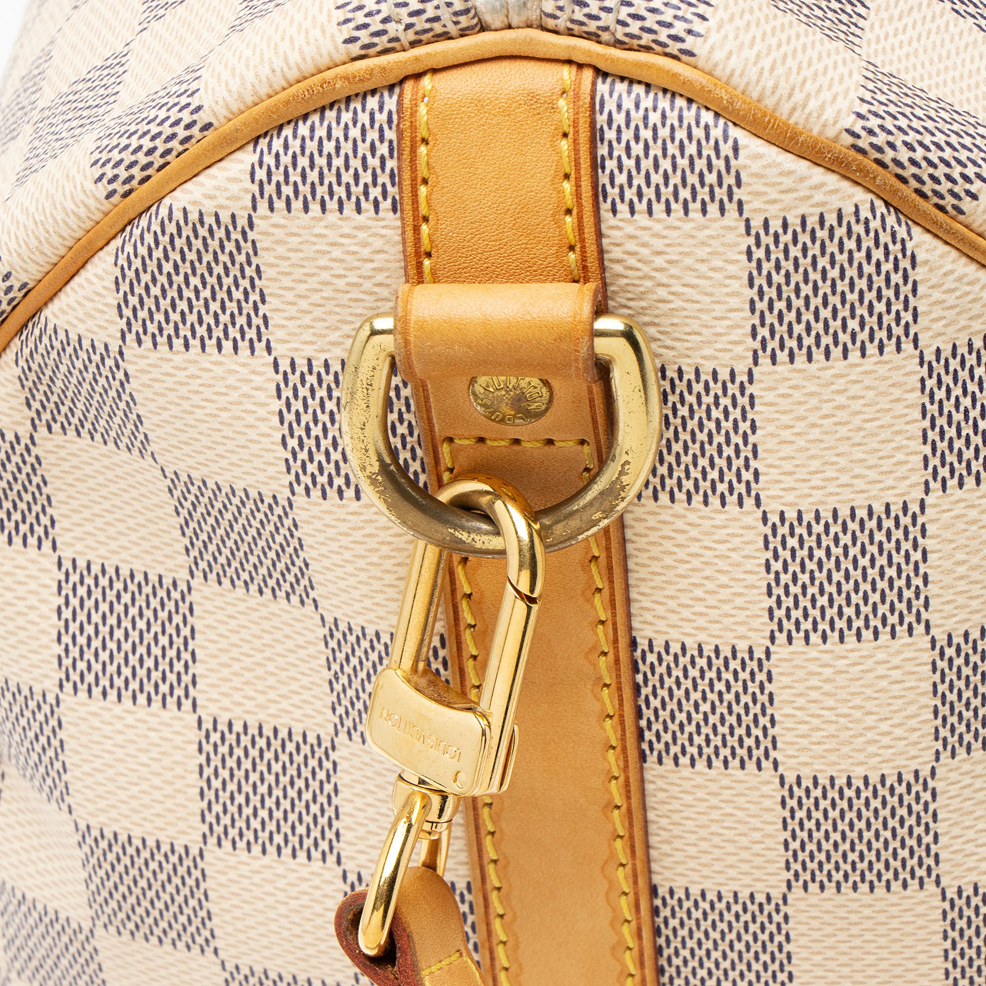 Louis Vuitton Damier Azur Speedy Bandouliere 30 Satchel