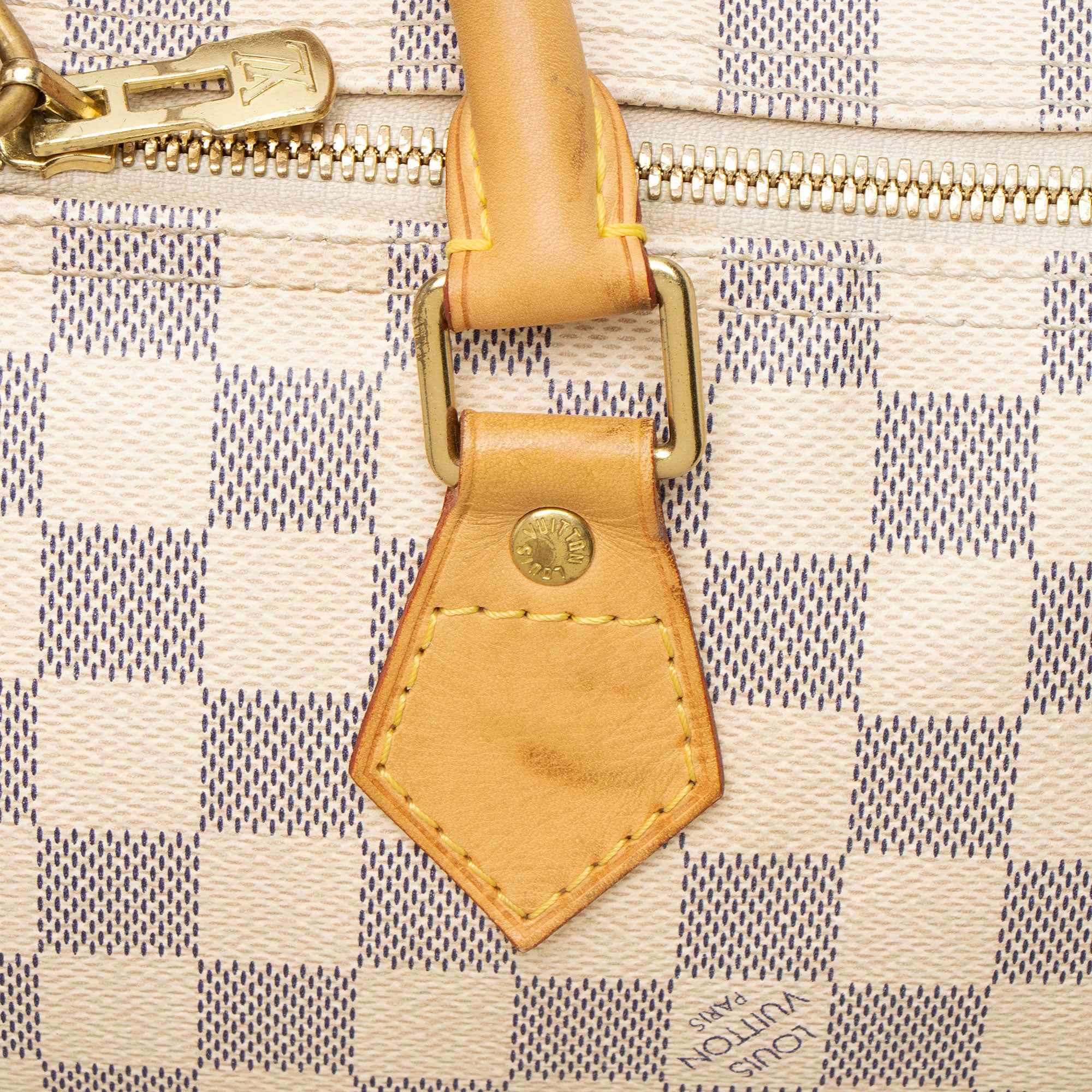 Louis Vuitton Damier Azur Speedy Bandouliere 30 Satchel