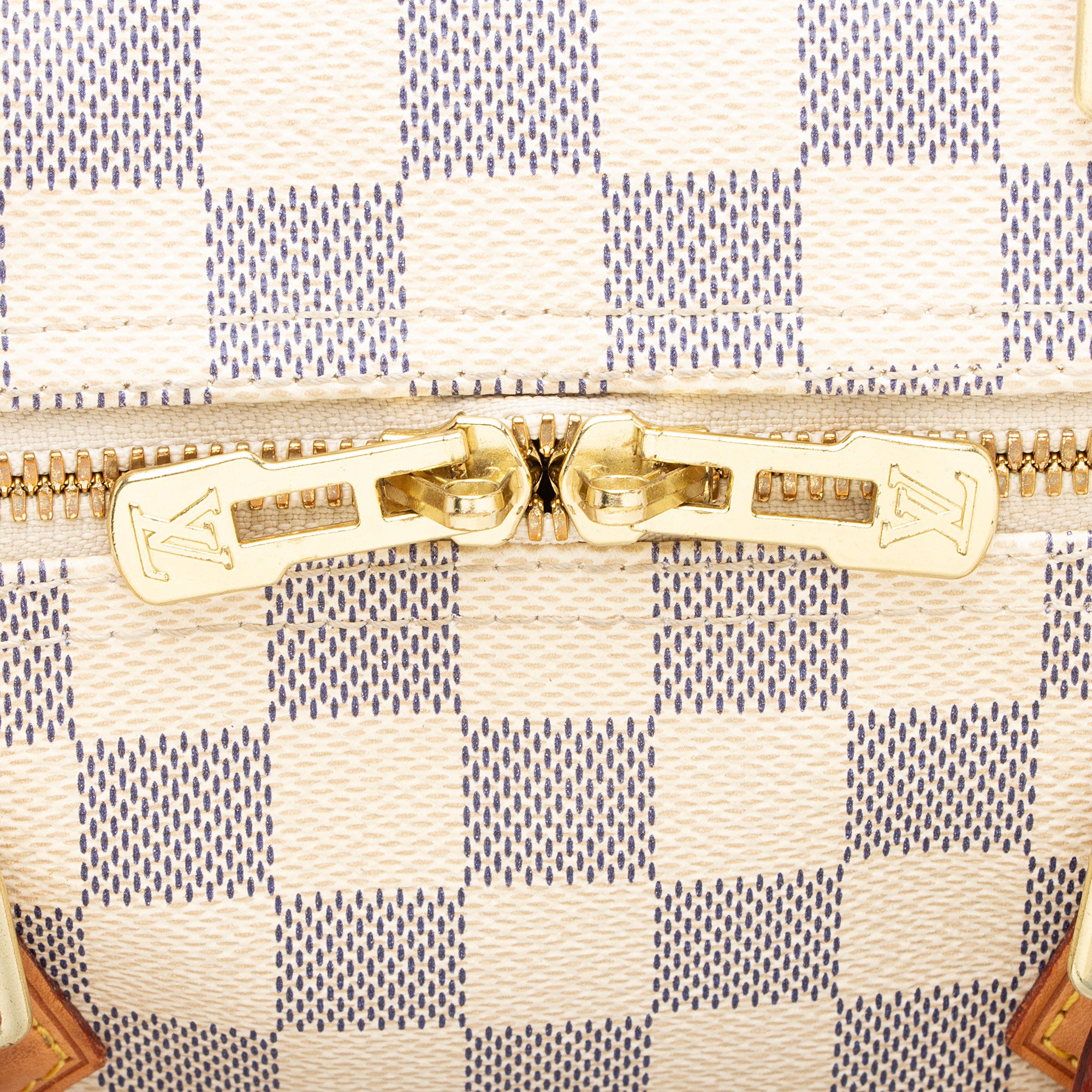 Louis Vuitton Damier Azur Speedy Bandouliere 30 Satchel