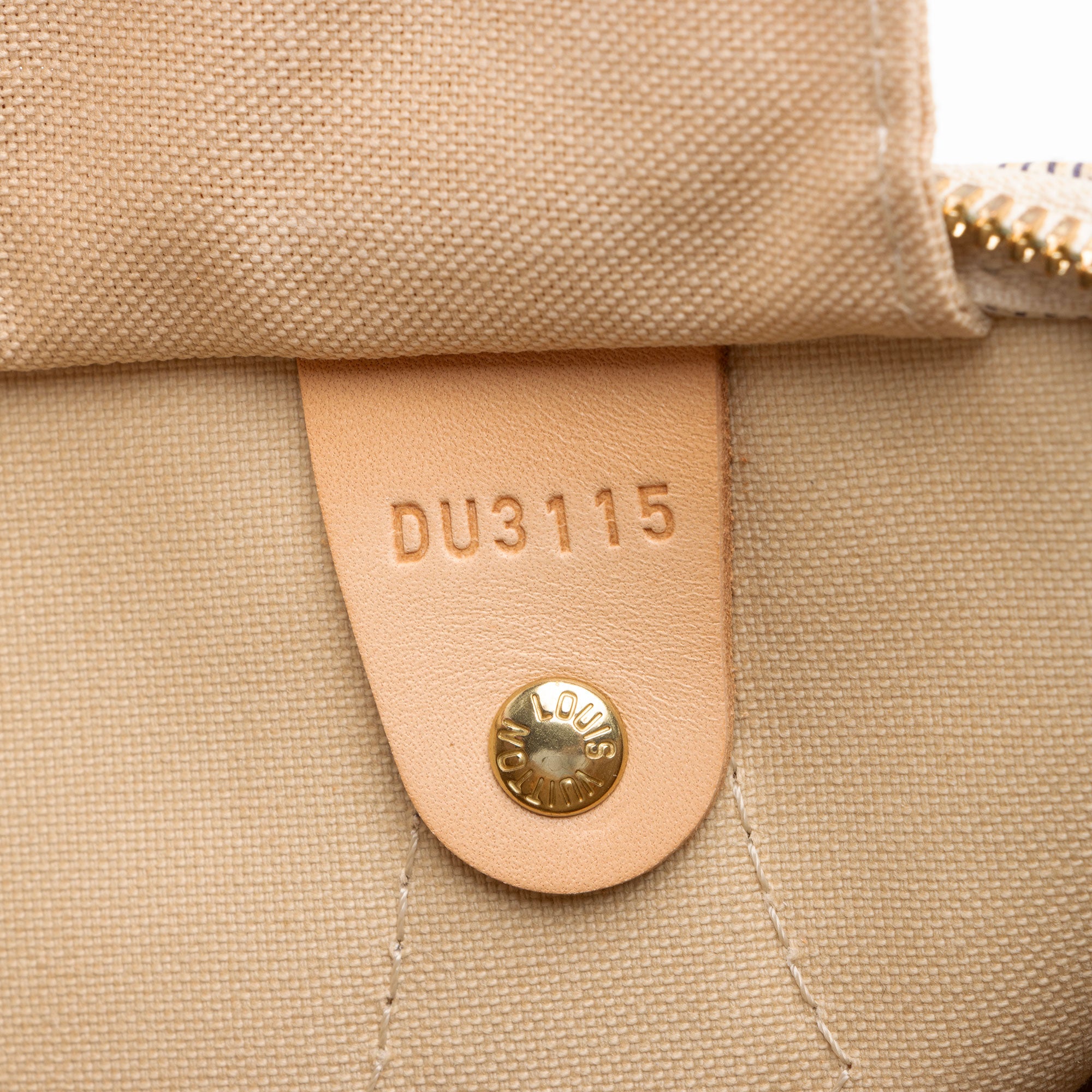 Louis Vuitton Damier Azur Speedy Bandouliere 30 Satchel