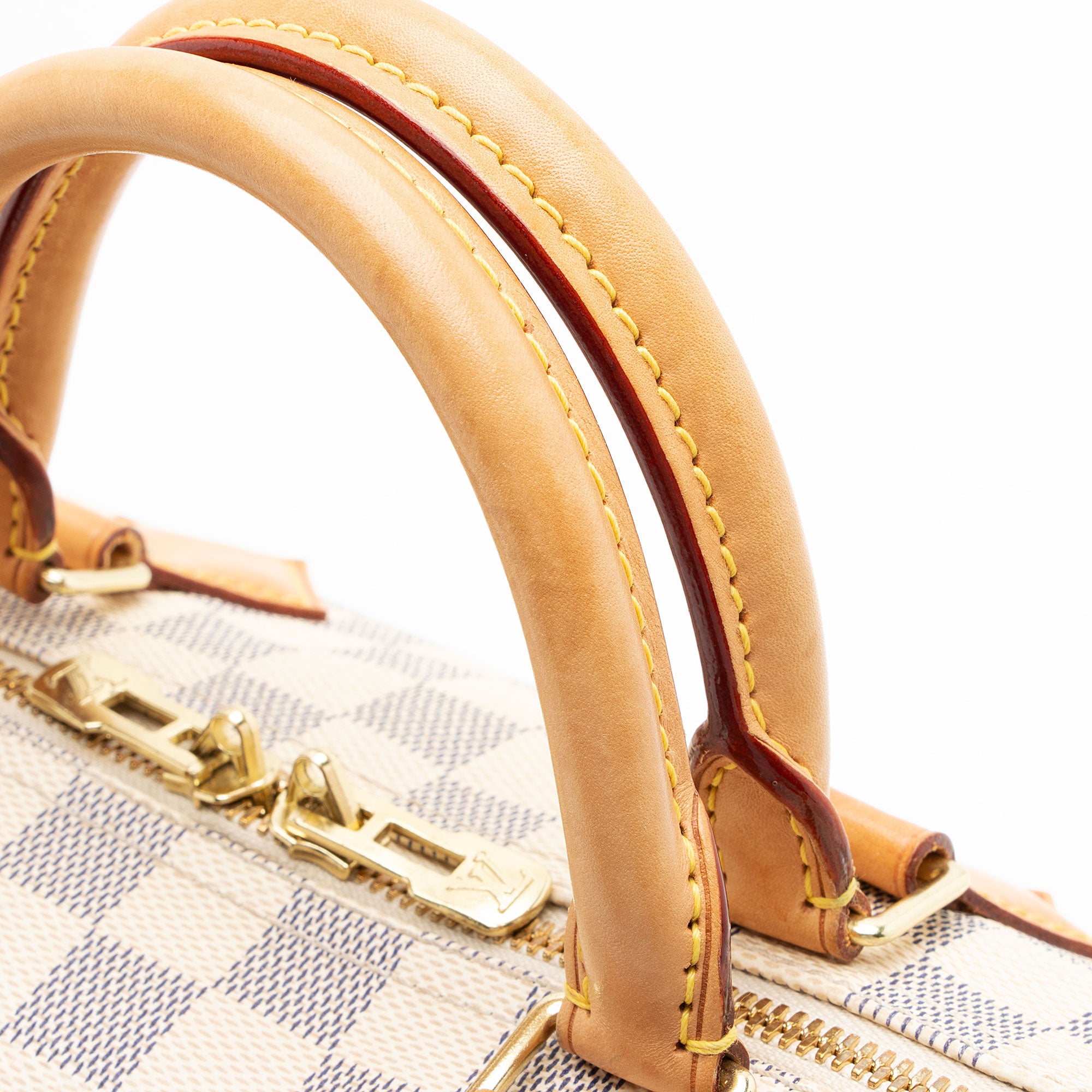 Louis Vuitton Damier Azur Speedy Bandouliere 30 Satchel