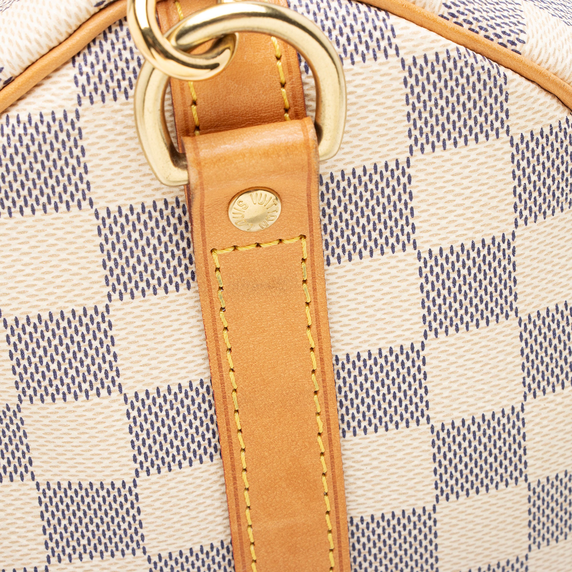 Louis Vuitton Damier Azur Speedy Bandouliere 30 Satchel