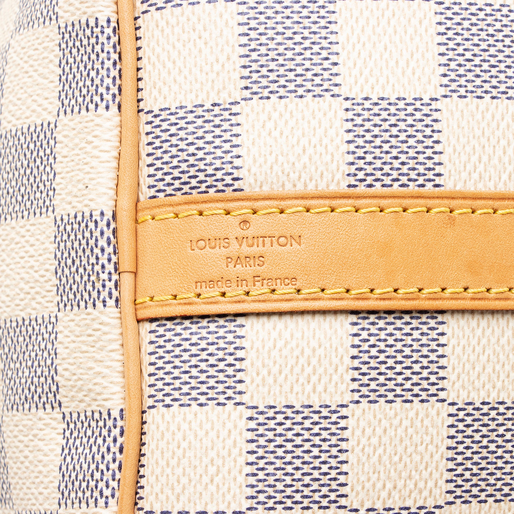 Louis Vuitton Damier Azur Speedy Bandouliere 30 Satchel