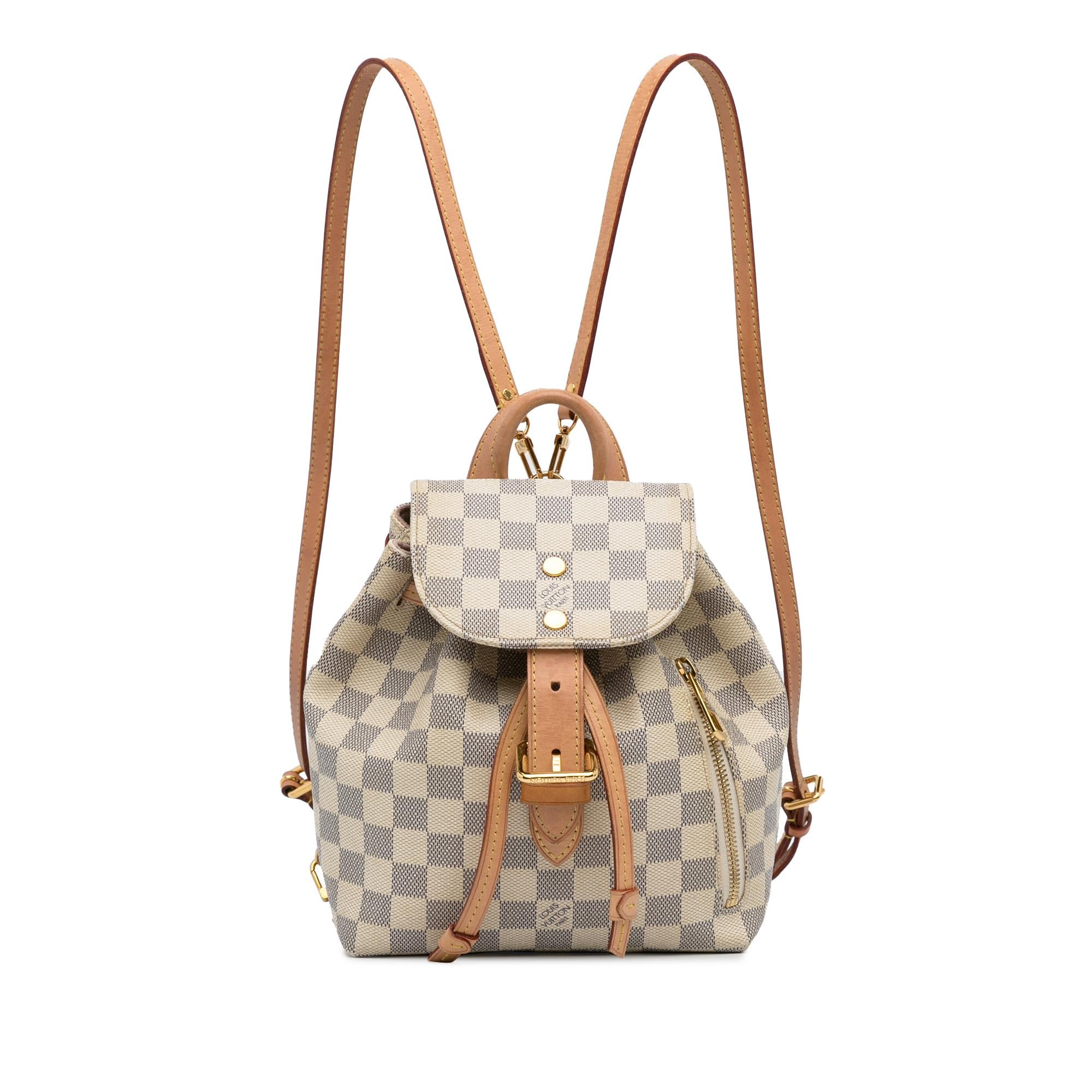 Louis Vuitton Damier Azur Sperone BB (SHG-djzeVh)