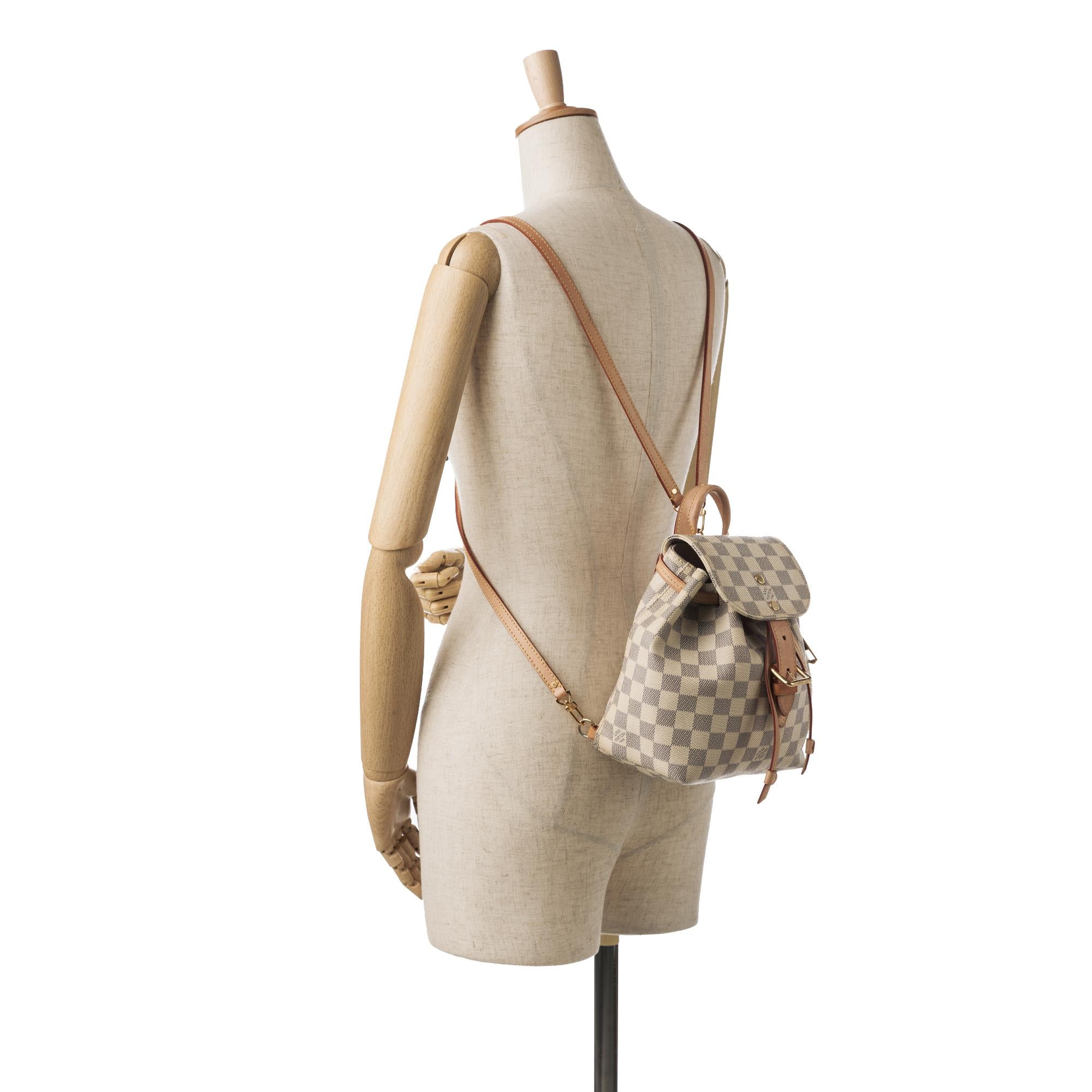 Louis Vuitton Damier Azur Sperone BB (SHG-djzeVh)