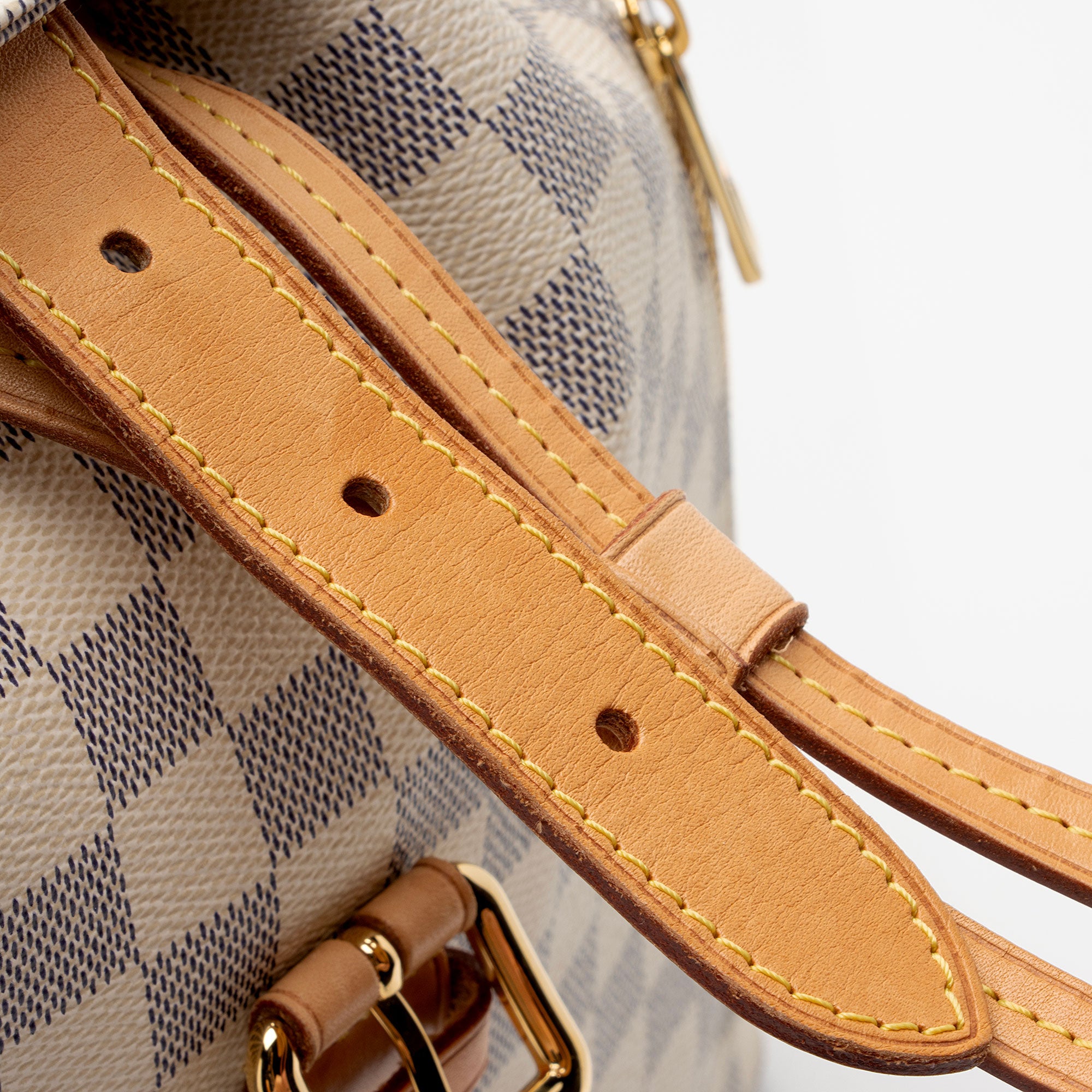 Louis Vuitton Damier Azur Sperone Backpack (SHF-4f0xqS)