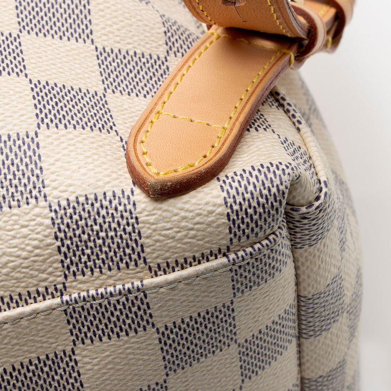 Louis Vuitton Damier Azur Sperone Backpack (SHF-4f0xqS)