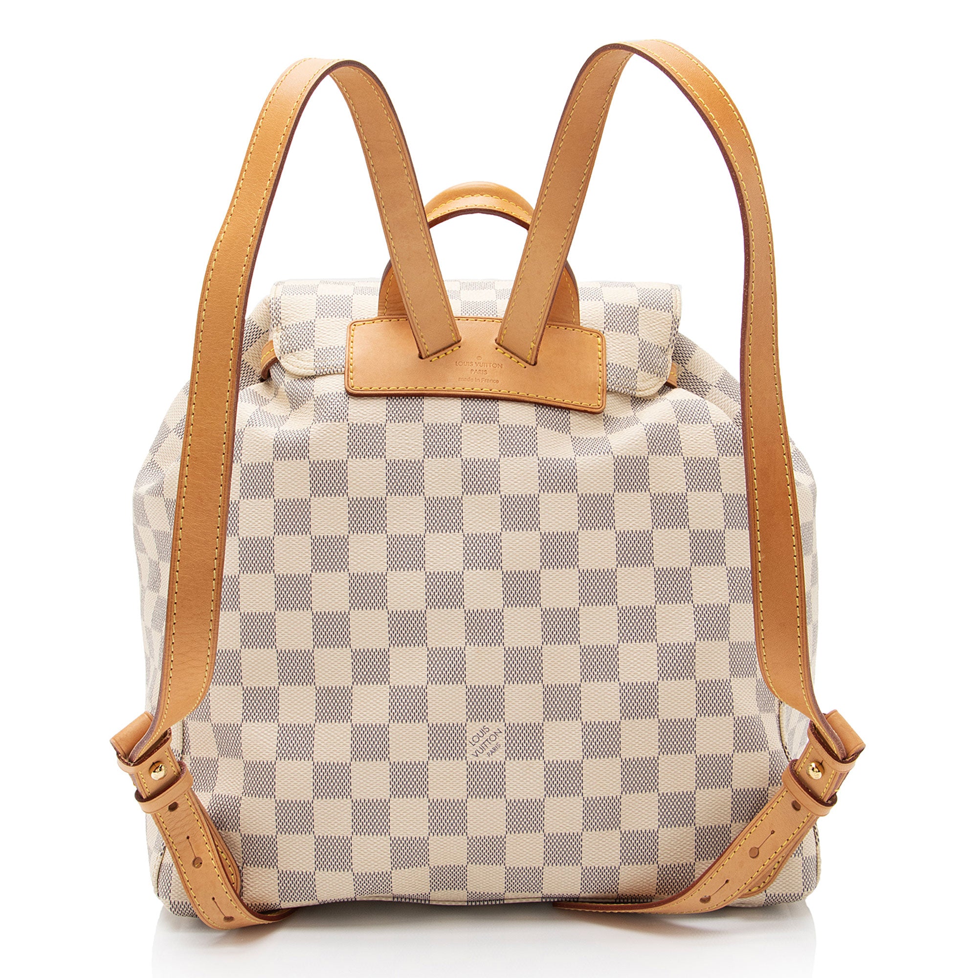 Louis Vuitton Damier Azur Sperone Backpack (SHF-moHJbt)