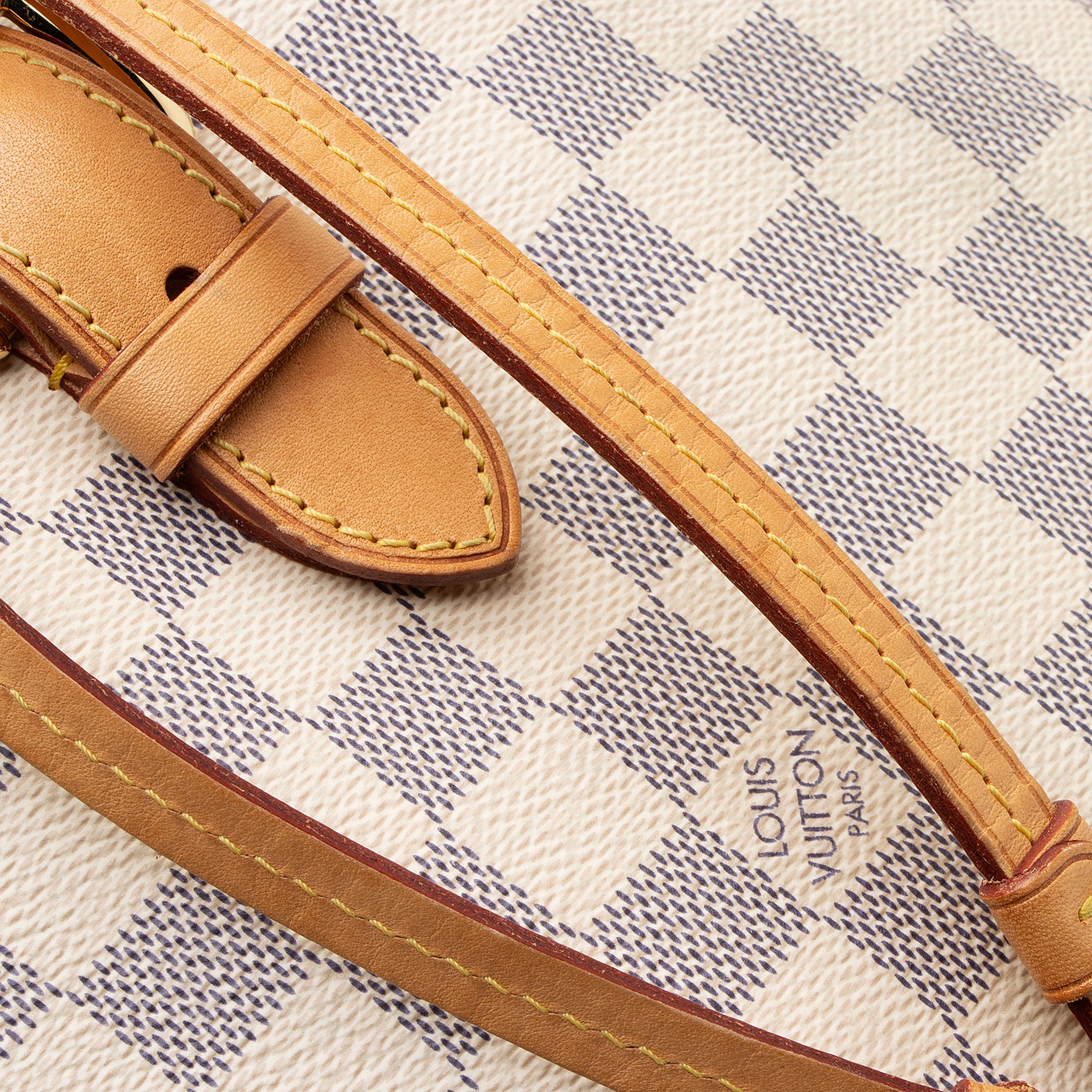 Louis Vuitton Damier Azur Sperone Backpack (SHF-moHJbt)