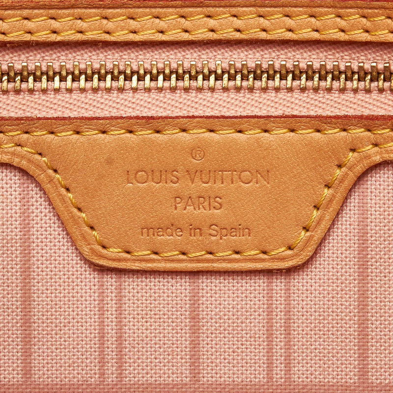 Louis Vuitton Damier Azur Tahitienne Neverfull MM (SHG-HWhgB6)