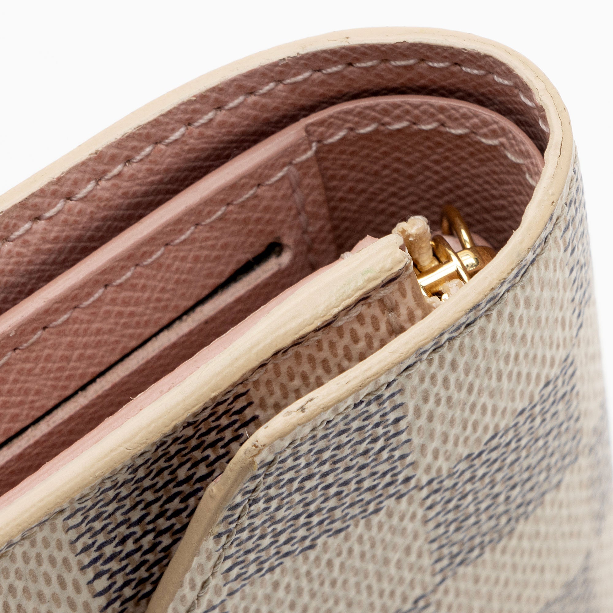 Louis Vuitton Damier Azur Victorine Wallet (SHF-GxPcak)