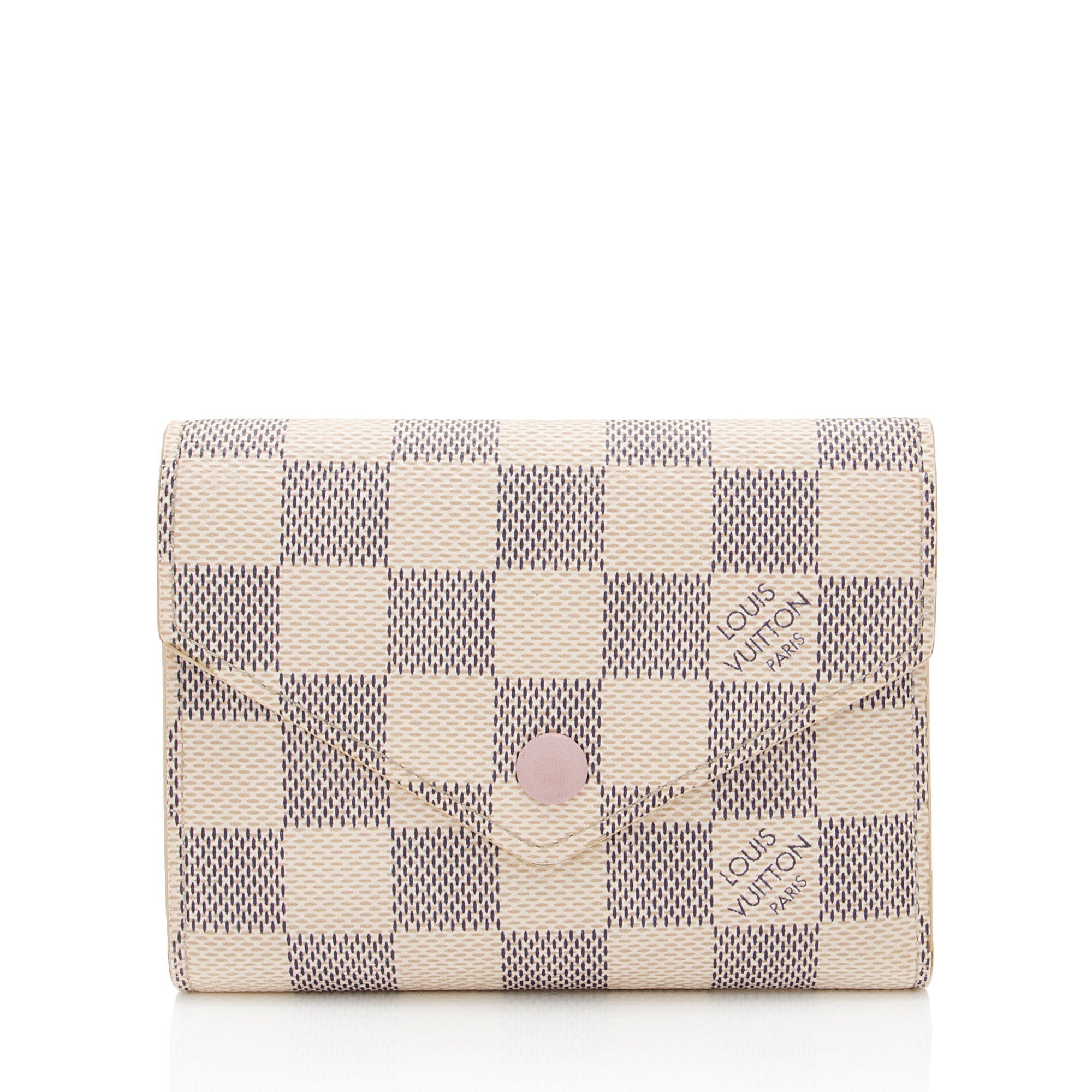 Louis Vuitton Damier Azur Victorine Wallet (SHF-GxPcak)
