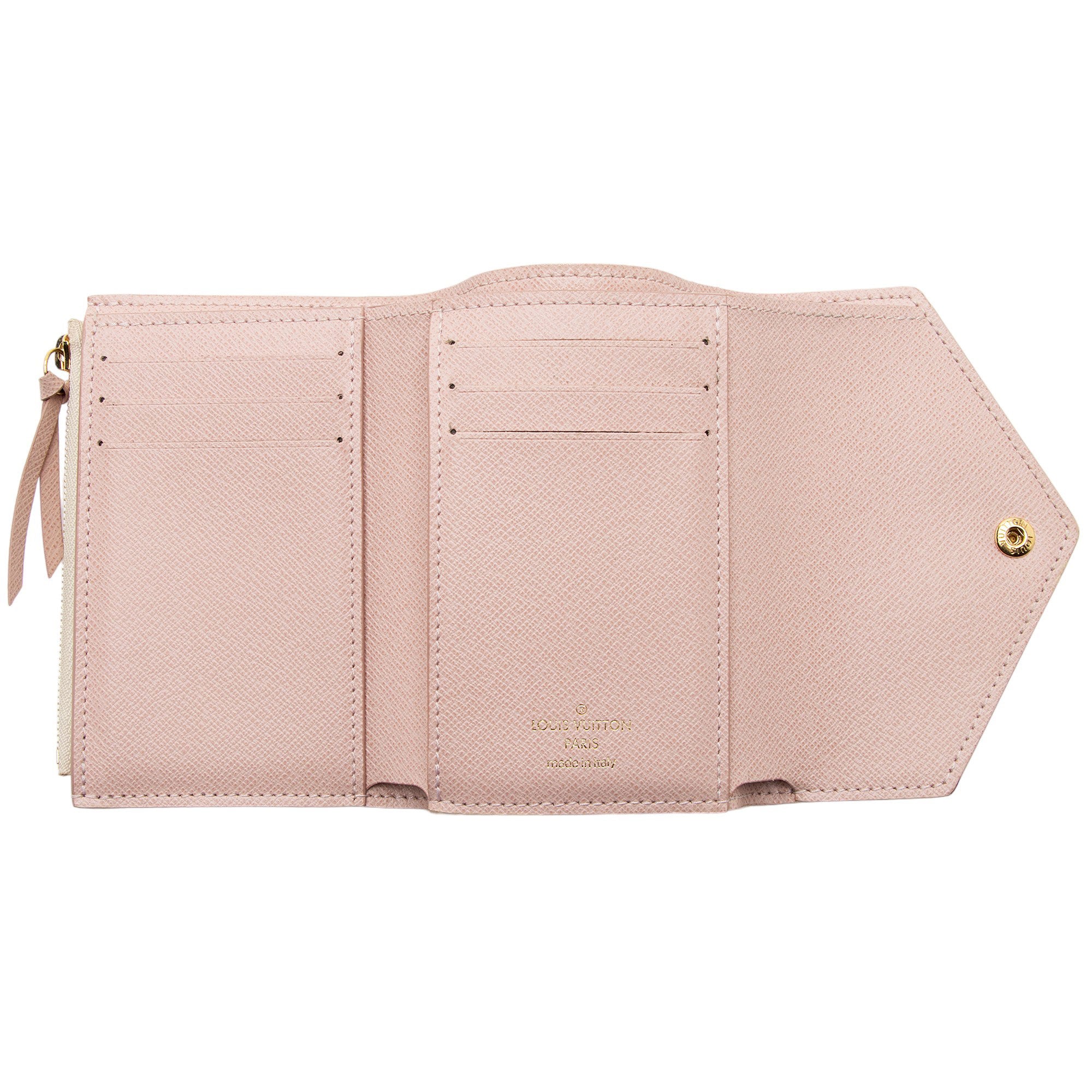 Louis Vuitton Damier Azur Victorine Wallet (SHF-GxPcak)