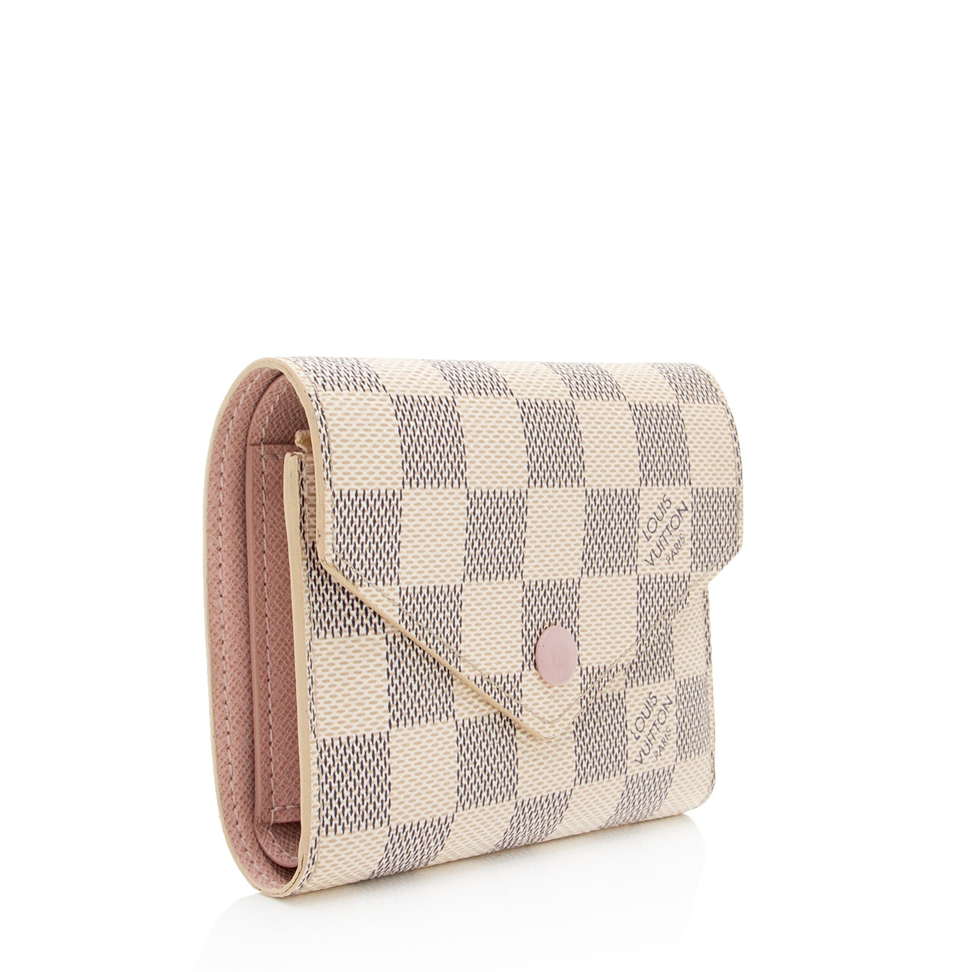 Louis Vuitton Damier Azur Victorine Wallet (SHF-GxPcak)