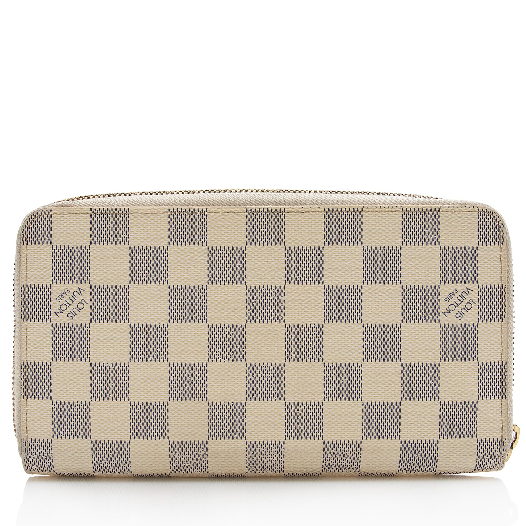 Louis Vuitton Damier Azur Zippy Organizer Wallet (SHF-22185)