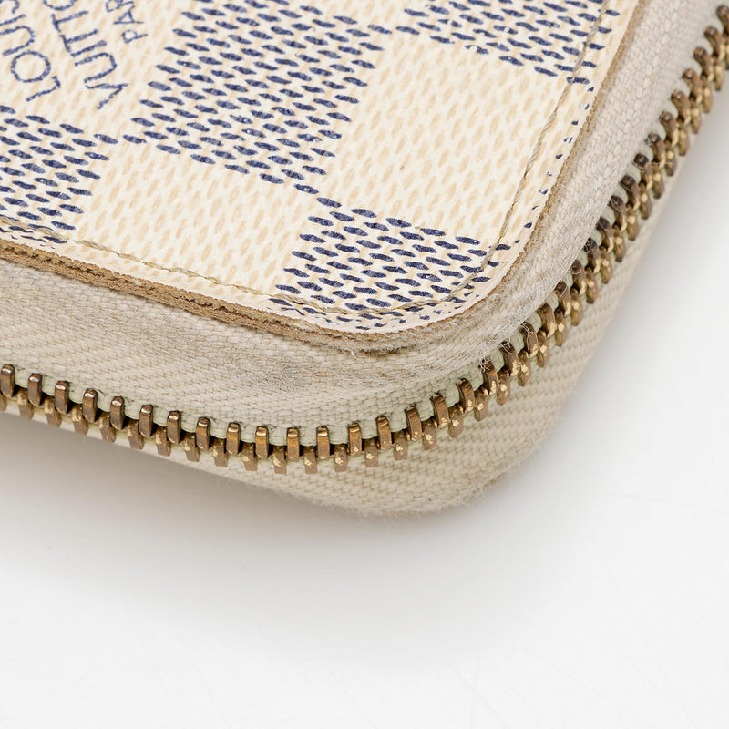 Louis Vuitton Damier Azur Zippy Organizer Wallet (SHF-22930) – LuxeDH