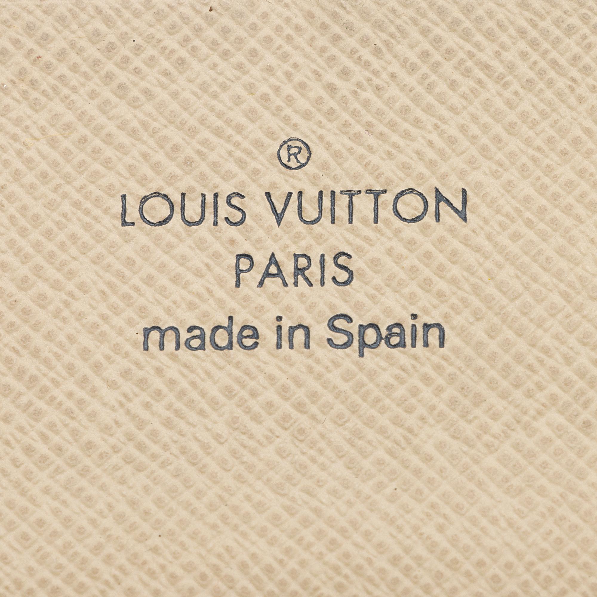 Louis Vuitton Damier Azur Zippy Organizer Wallet (SHF-22185)